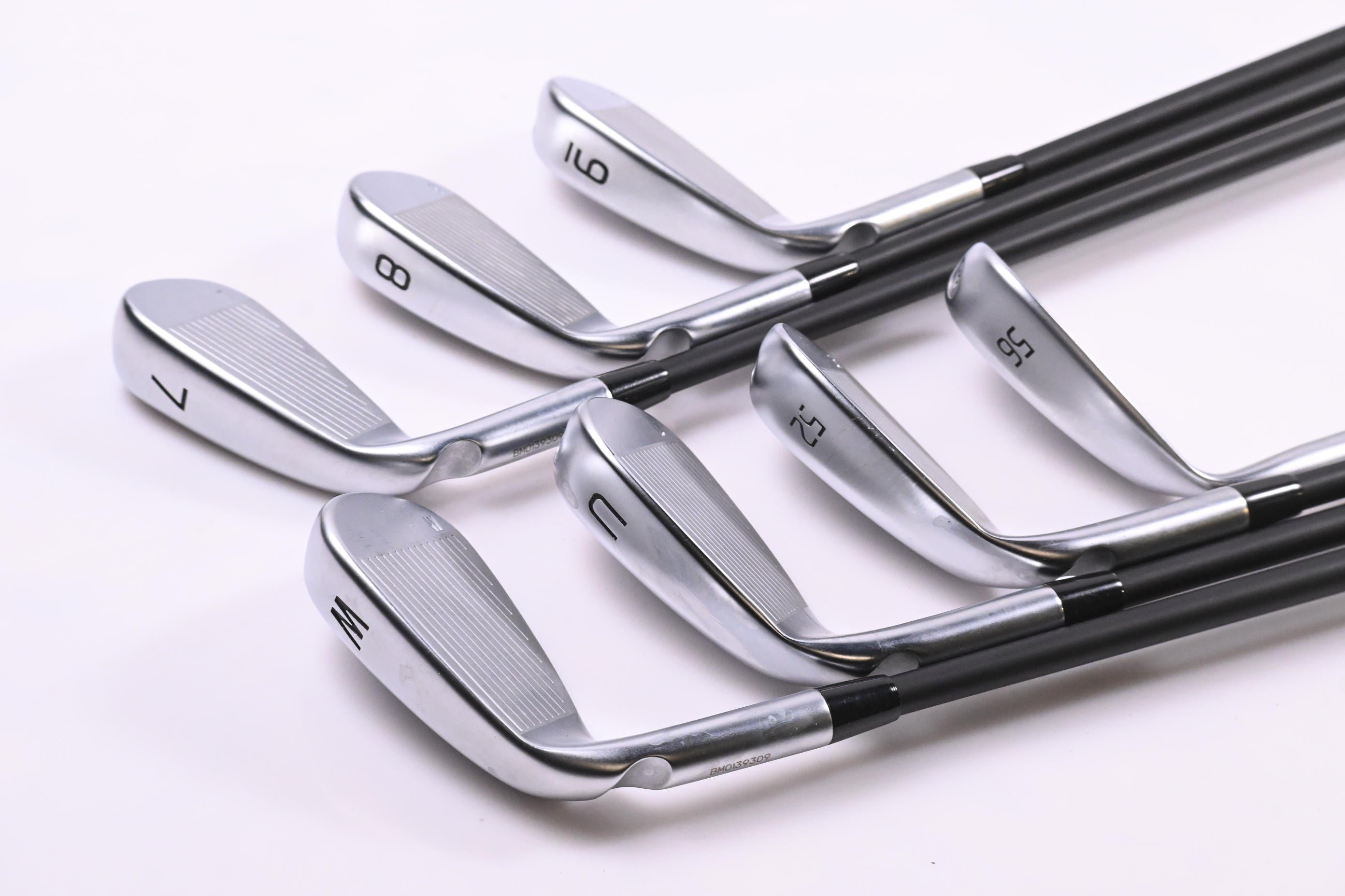 Ping G440 Irons / 7-PW+GW+52°+56° / Green Dot / Senior Flex Ping Alta CB Blue
