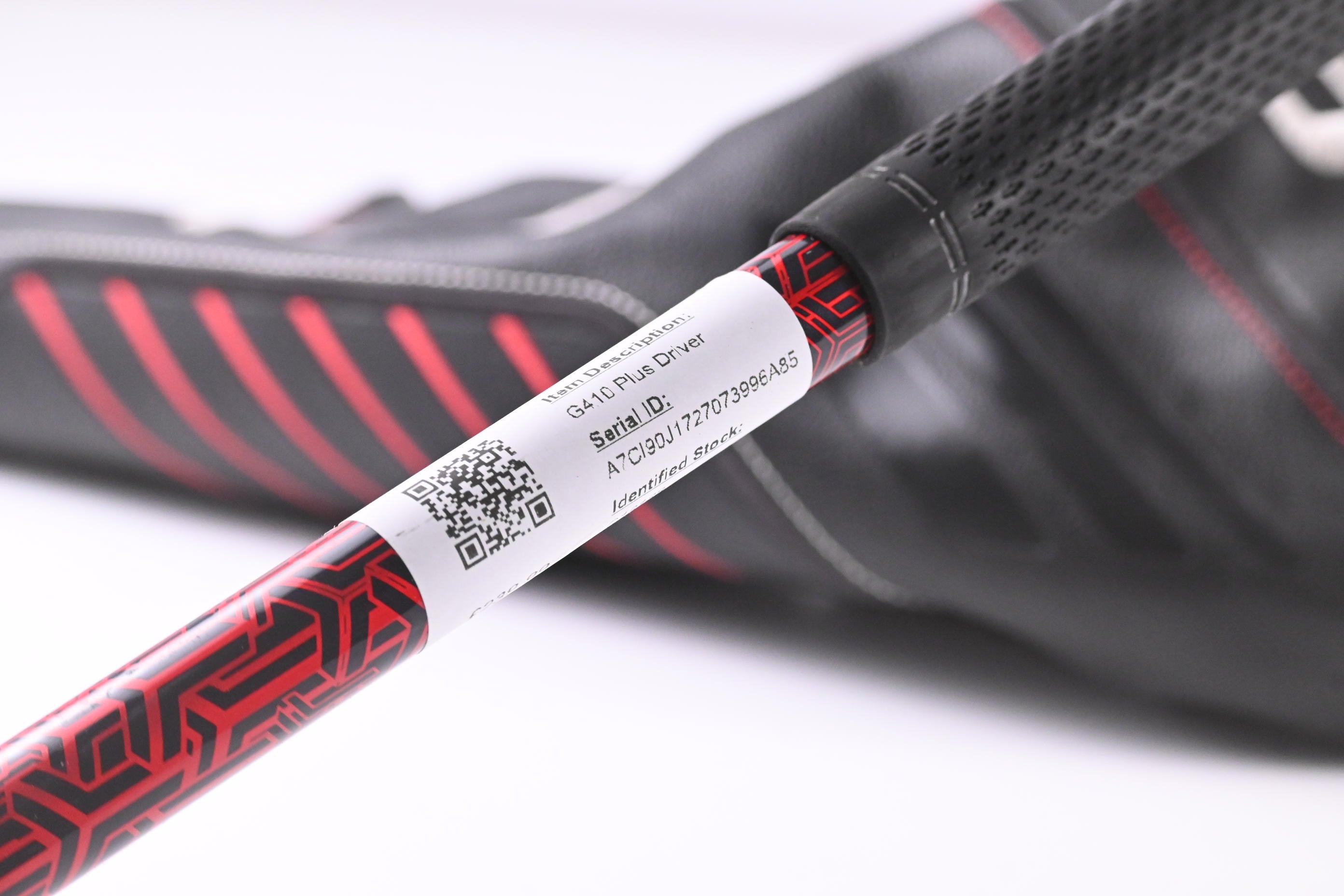 Ping G410 Plus Driver / 10.5 Degree / Stiff Flex Ping Alta CB Red 55 Shaft