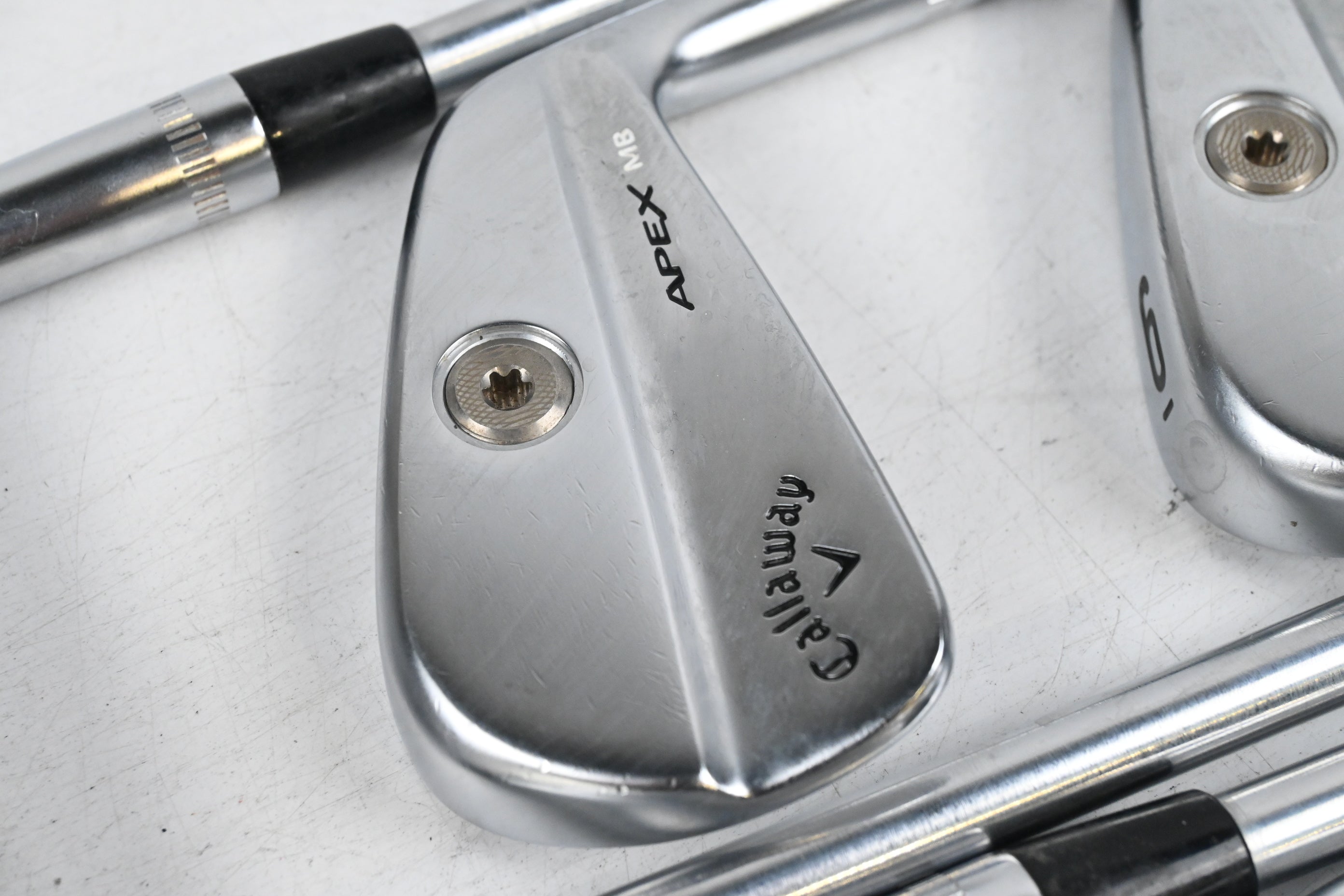 Callaway Apex MB 21 Irons / 4-PW / Stiff Flex Project X IO 110 Shafts