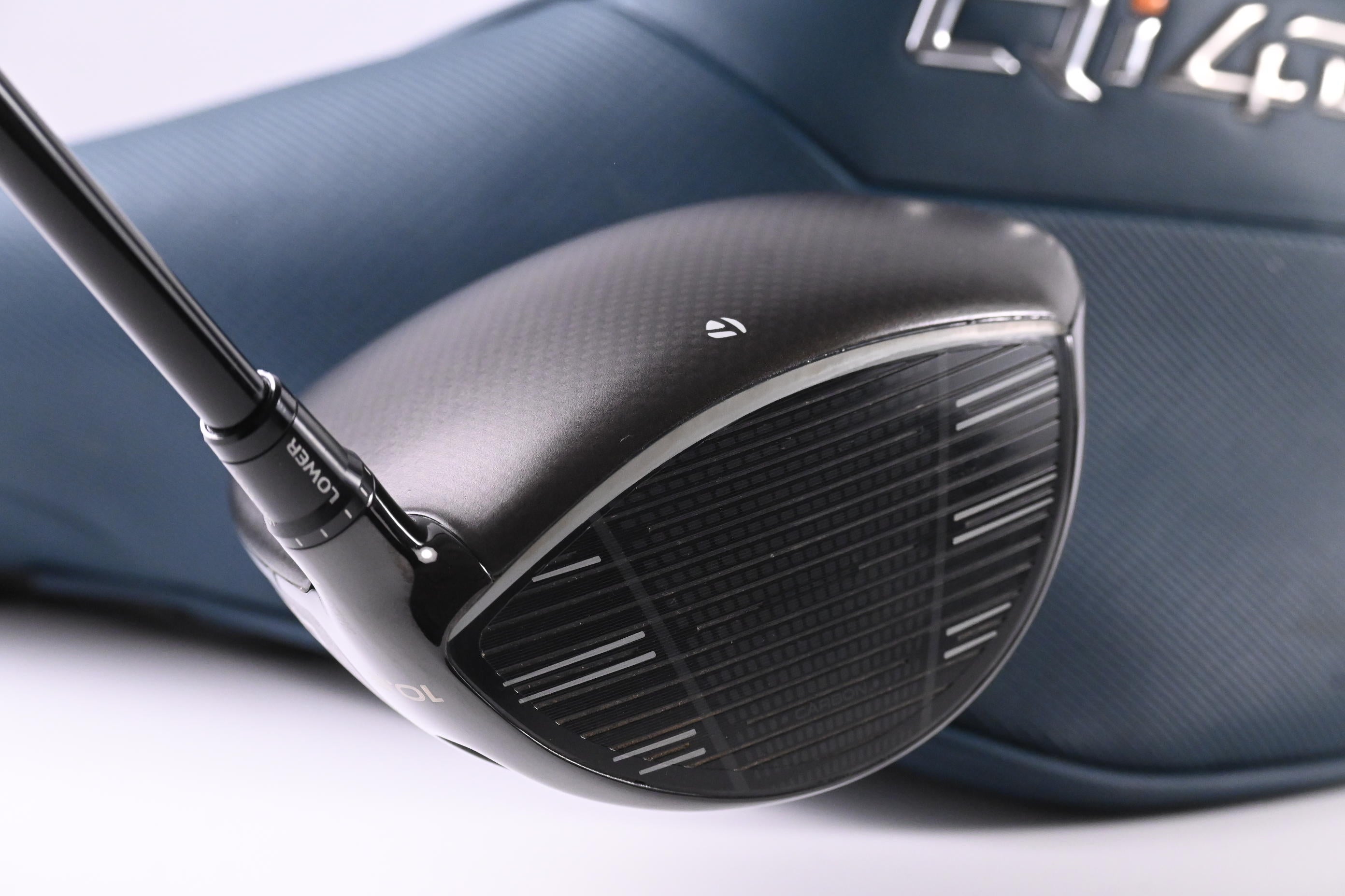 Left Hand Taylormade Qi4D Driver / 10.5 Degree / Stiff Flex HZRDUS Gen4 Black 60