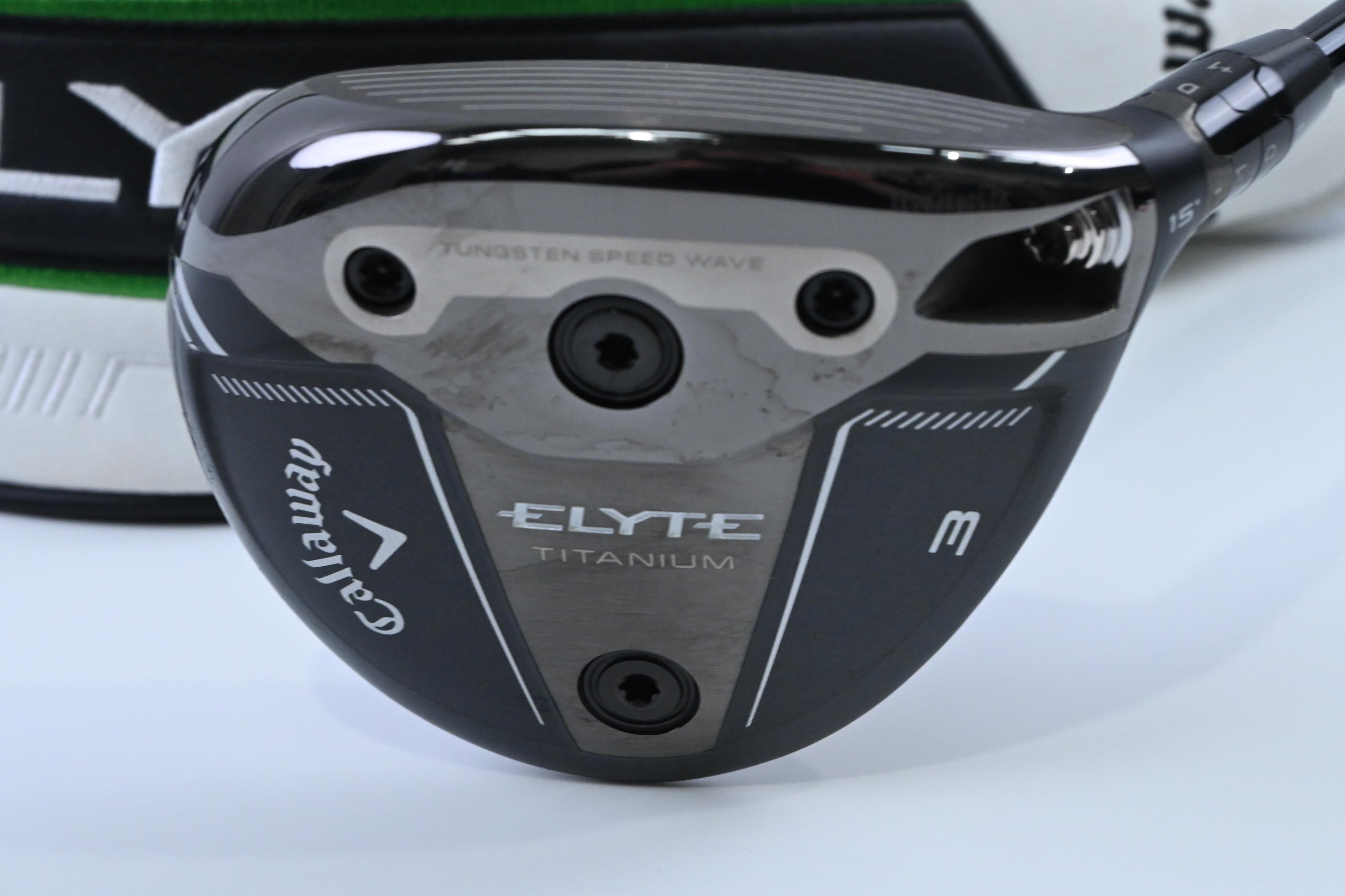 Callaway Elyte Ti #3 Wood / 15 Degree / Stiff Flex Tensei 1K Pro White 70 Shaft