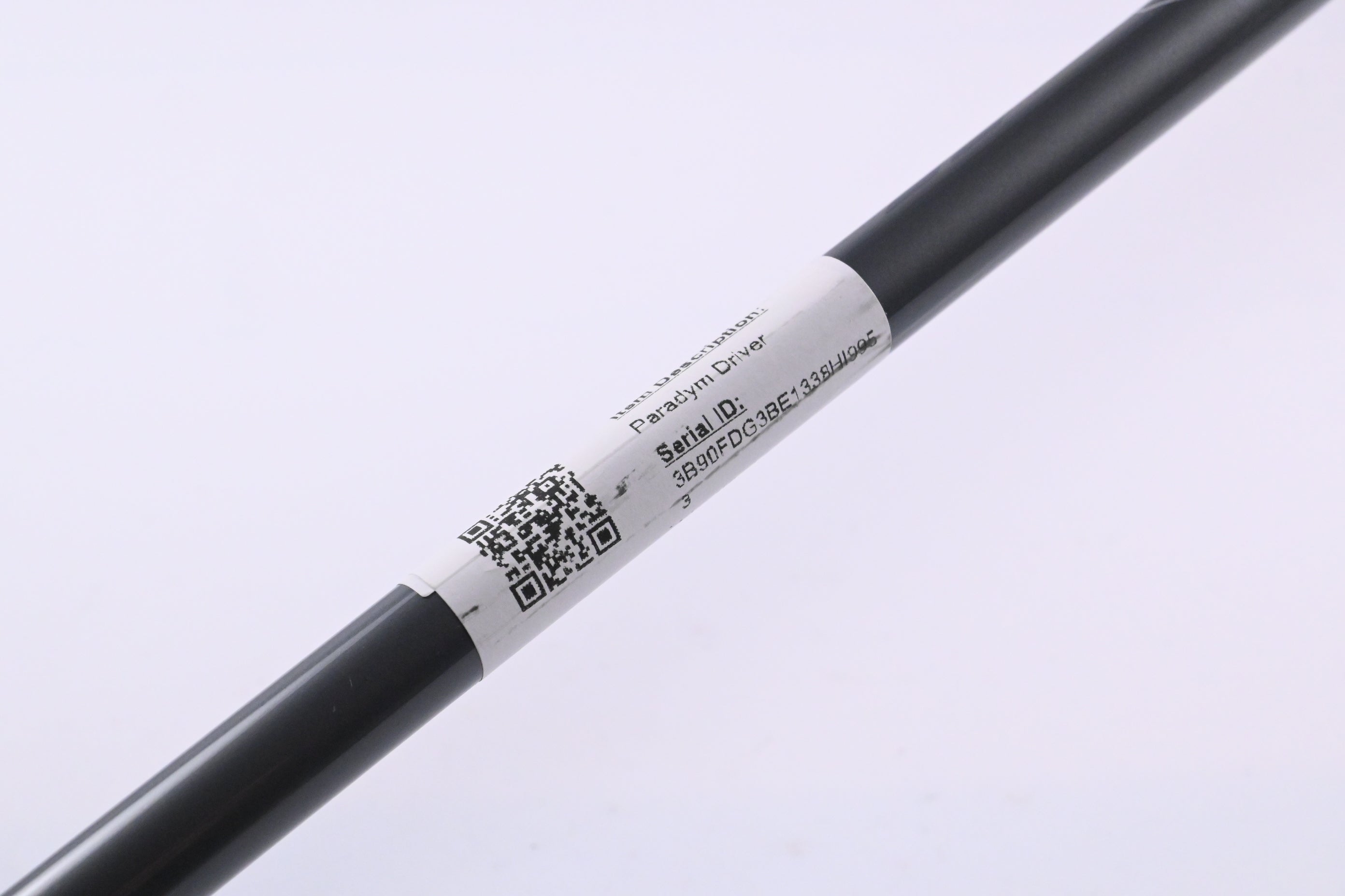 Left Hand Callaway Paradym Driver / 9 Degree / Regular Flex Denali Charcoal 50