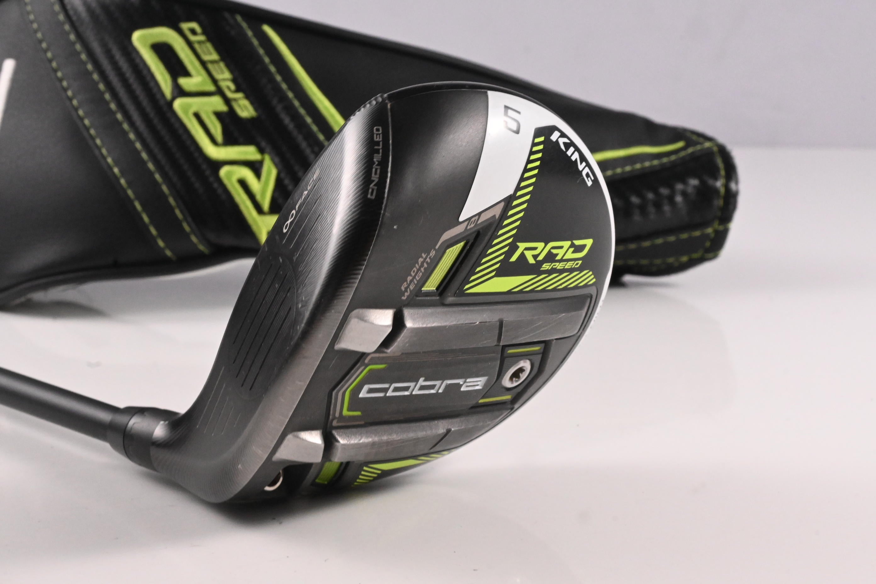 Left Hand Cobra King Radspeed #5 Wood / 18.5 Degree / Regular Flex Motore X F3 6