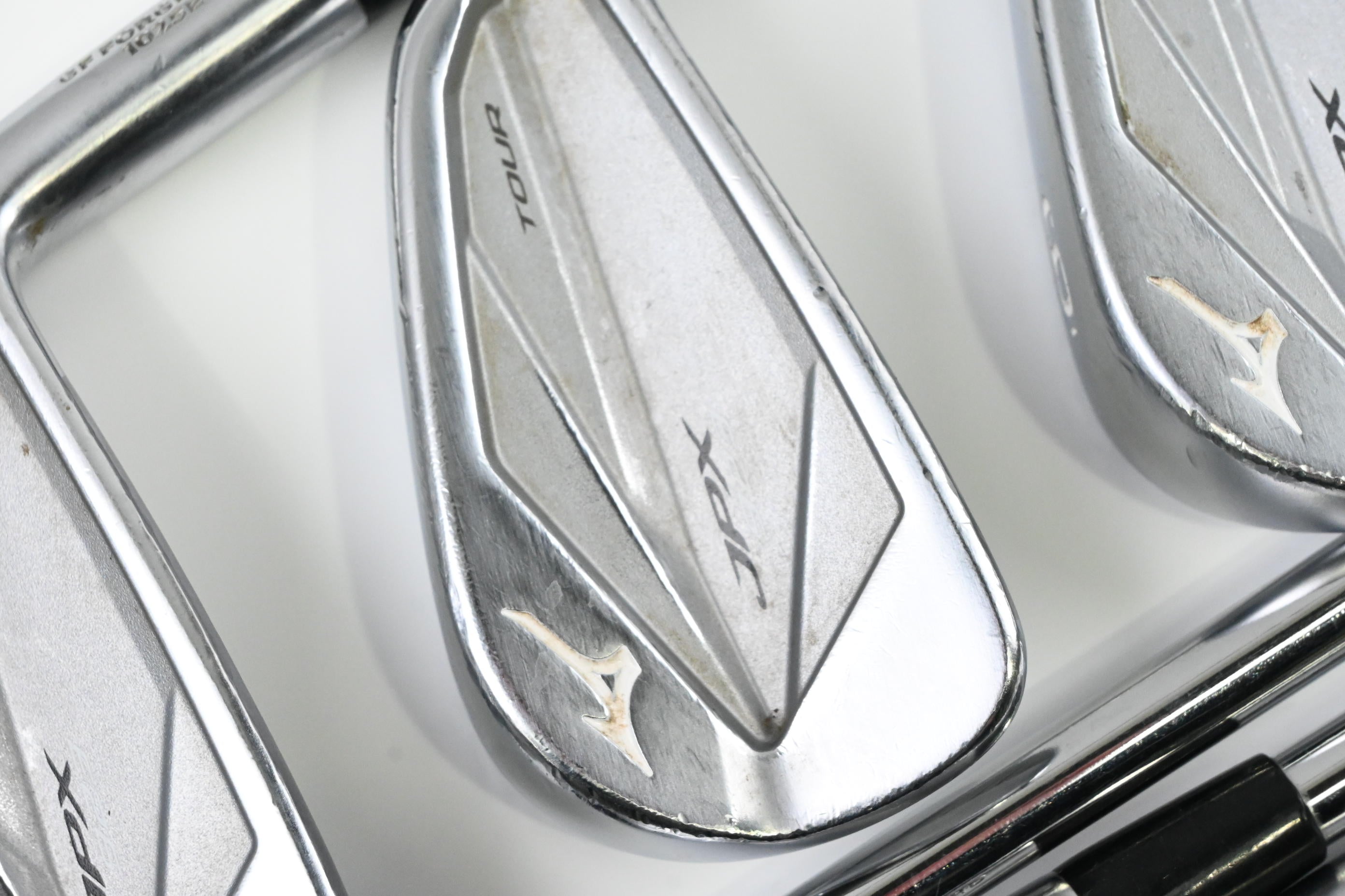 Mizuno JPX 923 Tour Irons / 4-PW / Stiff Flex KBS Tour Shafts