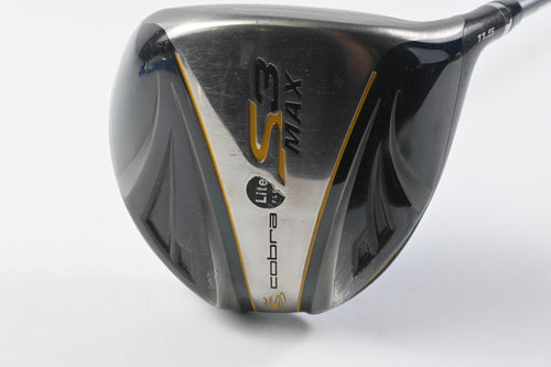 Cobra S3 Max Driver / 11.5 Degree / Senior Flex Fujikura Blue TX 500 Shaft
