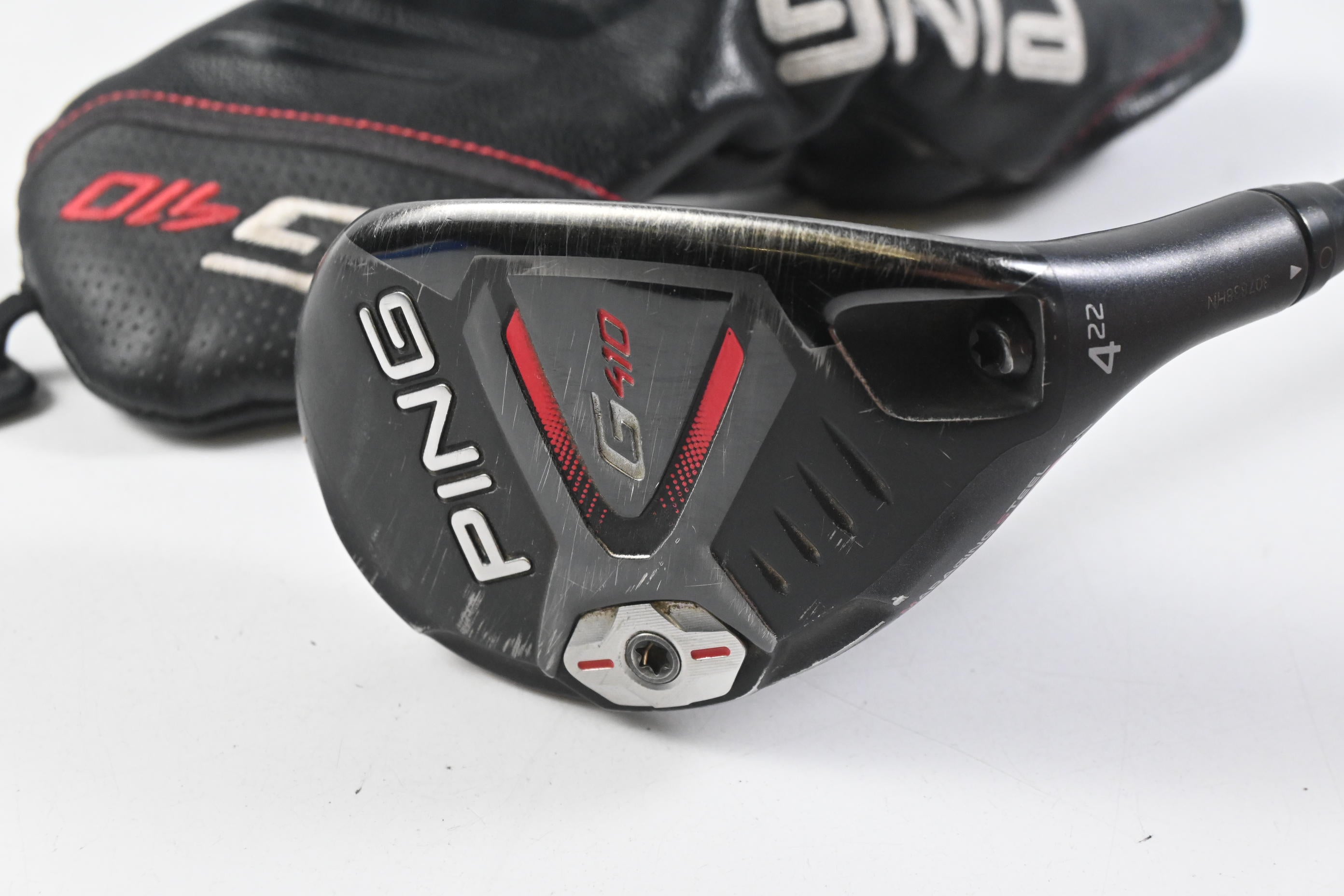 Ping G410 #4 Hybrid / 22 Degree / Regular Flex Ping Alta CB Red 70 Shaft