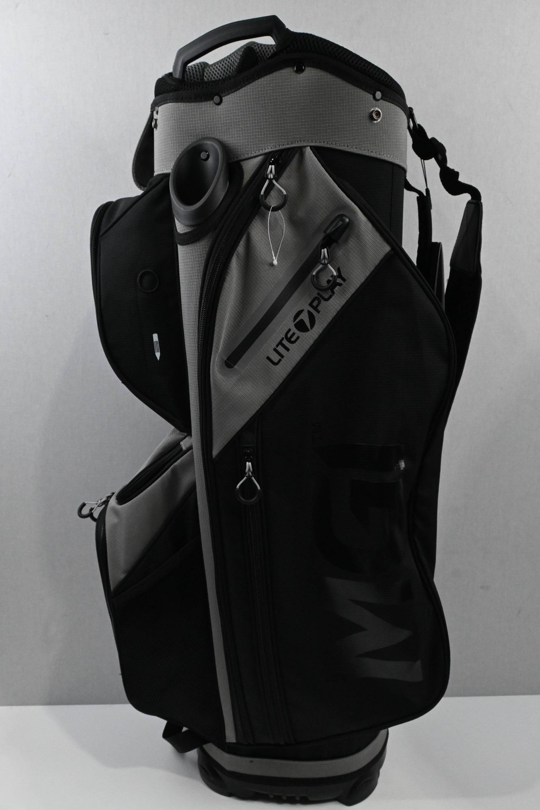 MGI Lite Play Cart Bag / 14 Way Divider / Black & Grey