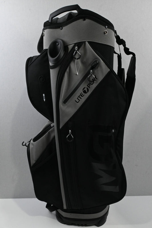 MGI Lite Play Cart Bag / 14 Way Divider / Black & Grey