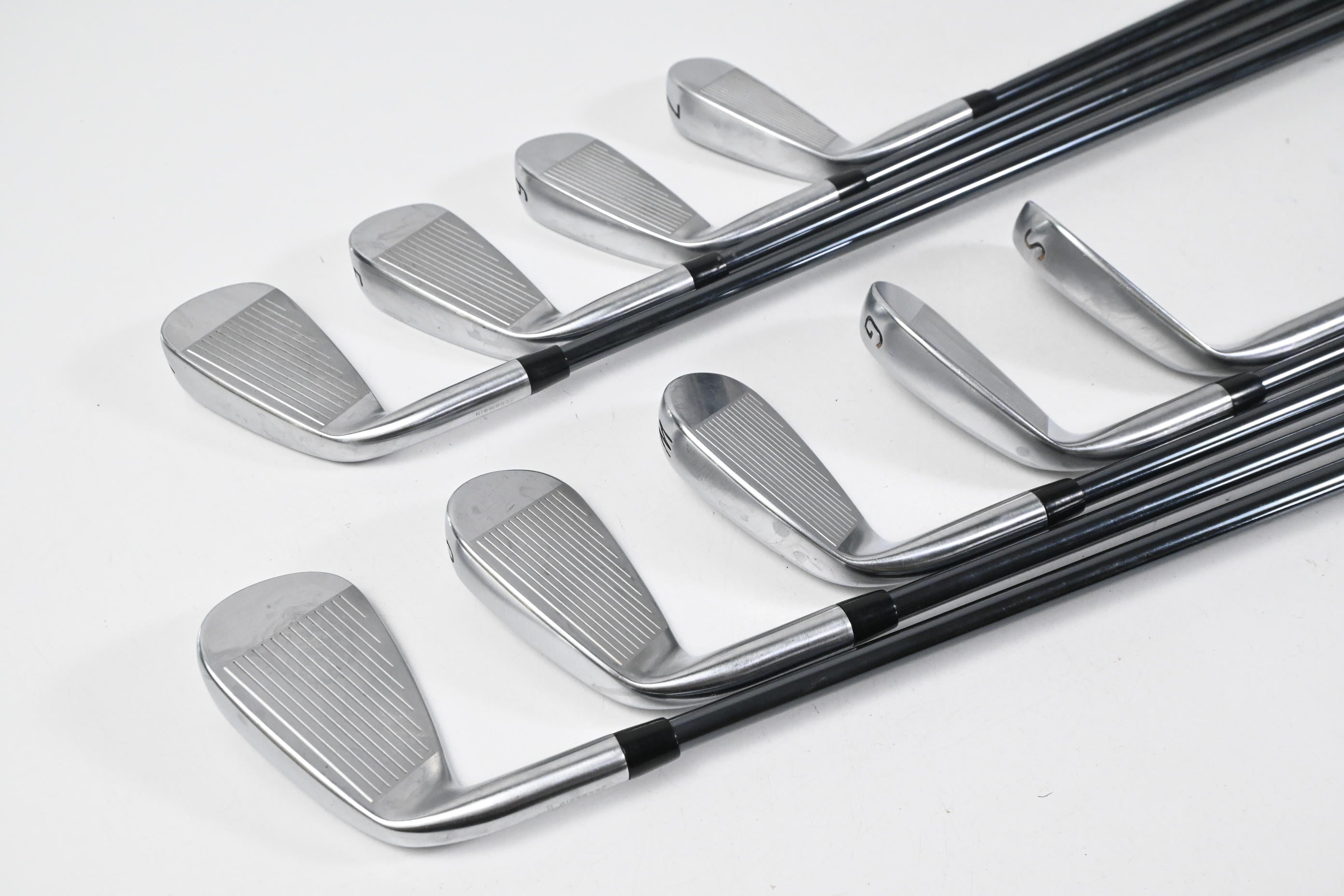 PXG 0211 DC Irons / 4-PW+GW+SW / Stiff Flex UST Mamiya Recoil Dart 75 Shafts