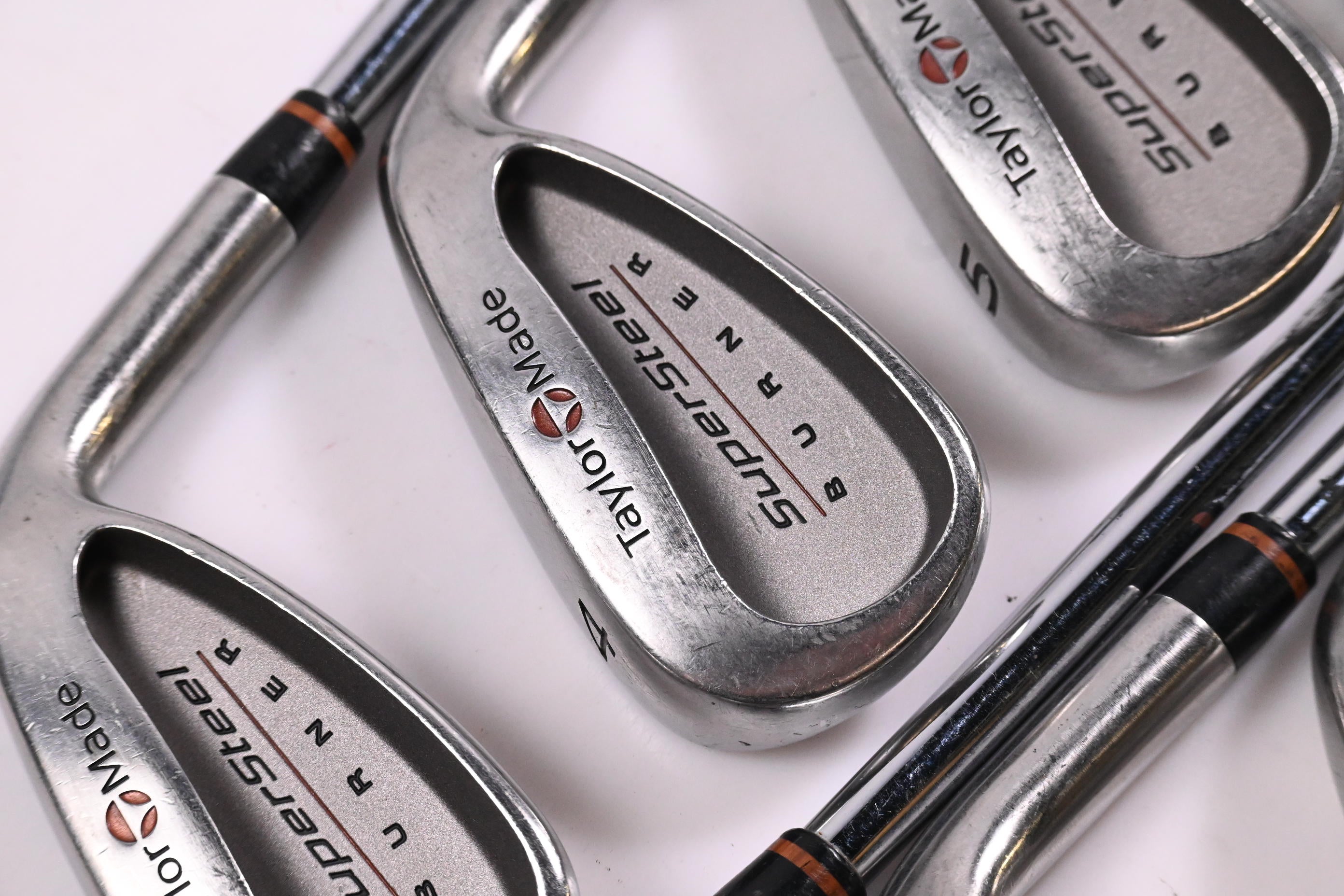 Taylormade Supersteel Irons / 3-PW+SW / Regular Flex Taylormade 80 Shafts
