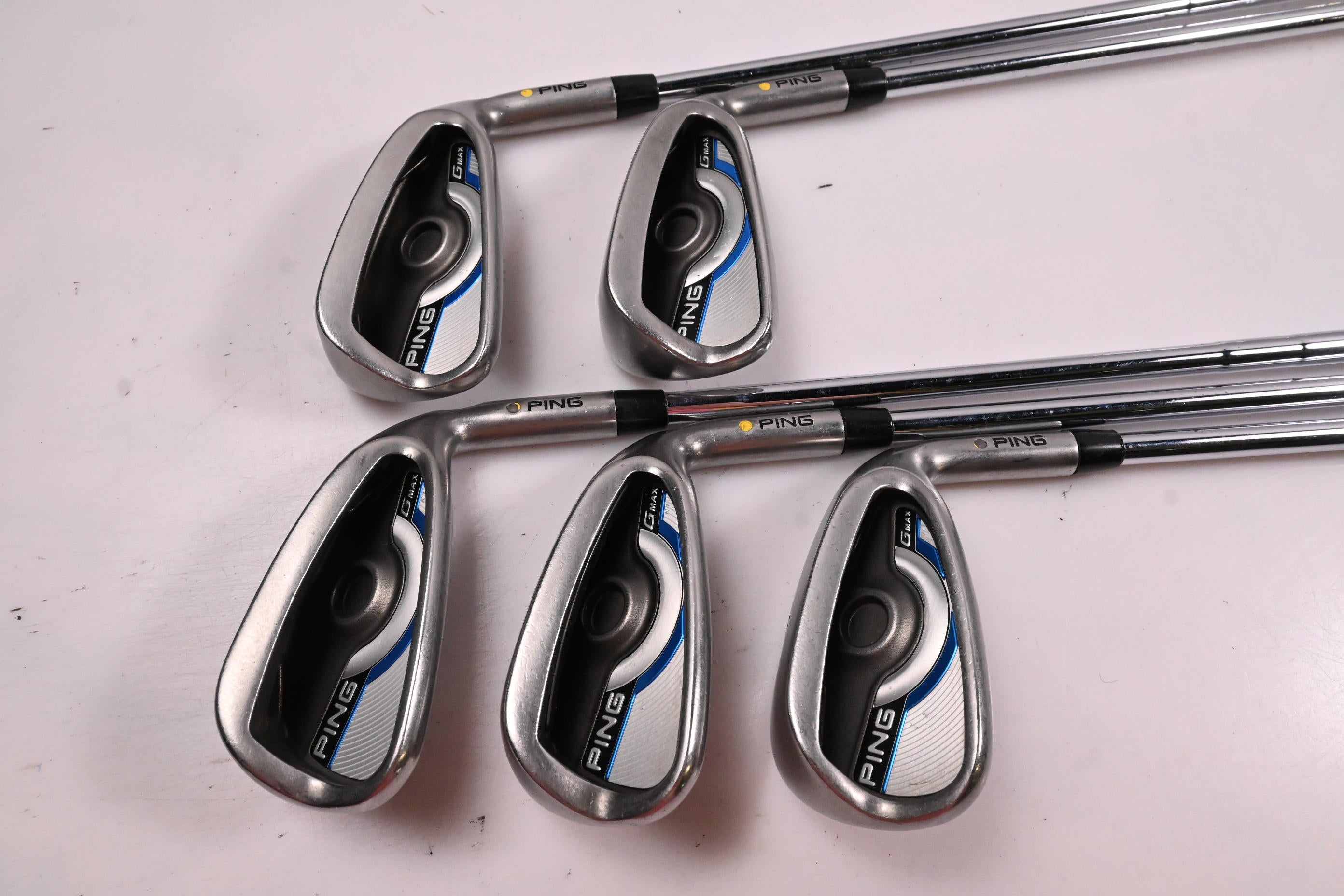 Ping GMax Irons / 6-PW / Regular Flex Ping CFS Distance Shafts