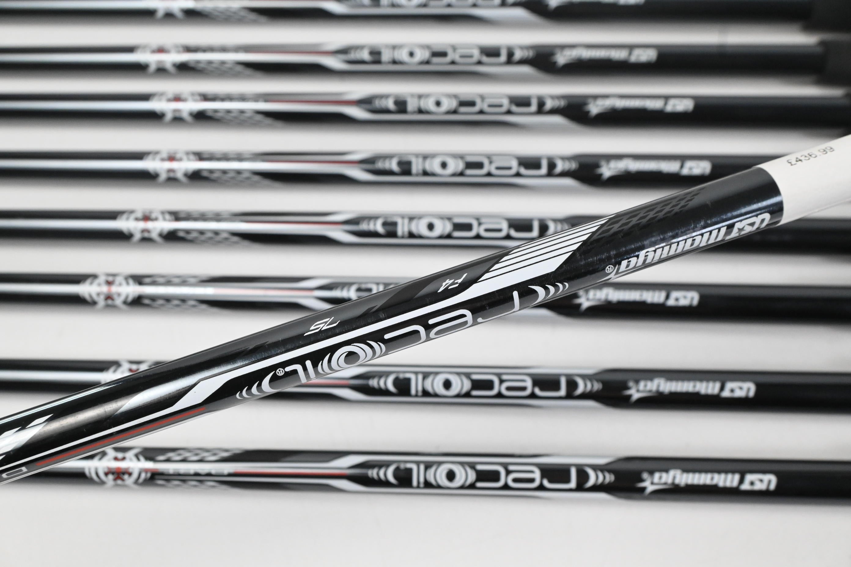 PXG 0211 DC Irons / 4-PW+GW+SW / Stiff Flex UST Mamiya Recoil Dart 75 Shafts