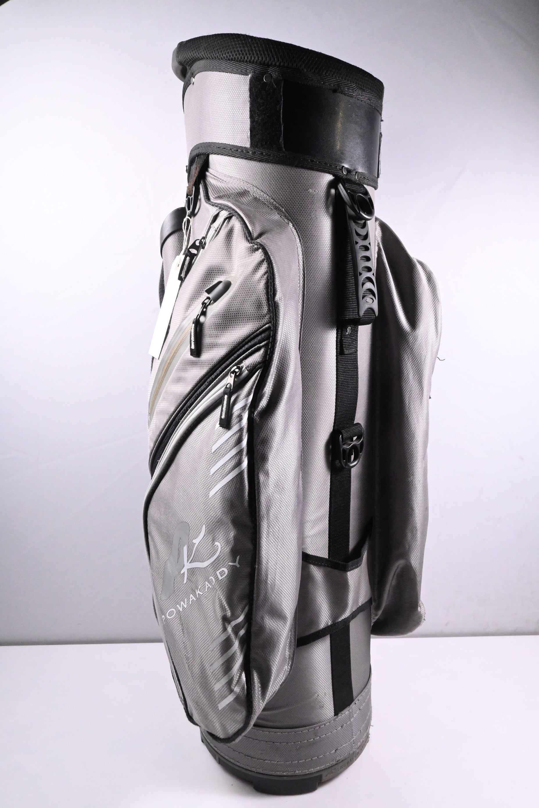 Powakaddy Deluxe Edition Cart Bag / 14-Way Divider / Grey, Black