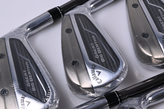 Callaway Great Big Bertha 2023 Irons / 6-PW+SW / Regular Flex UST Helium 60