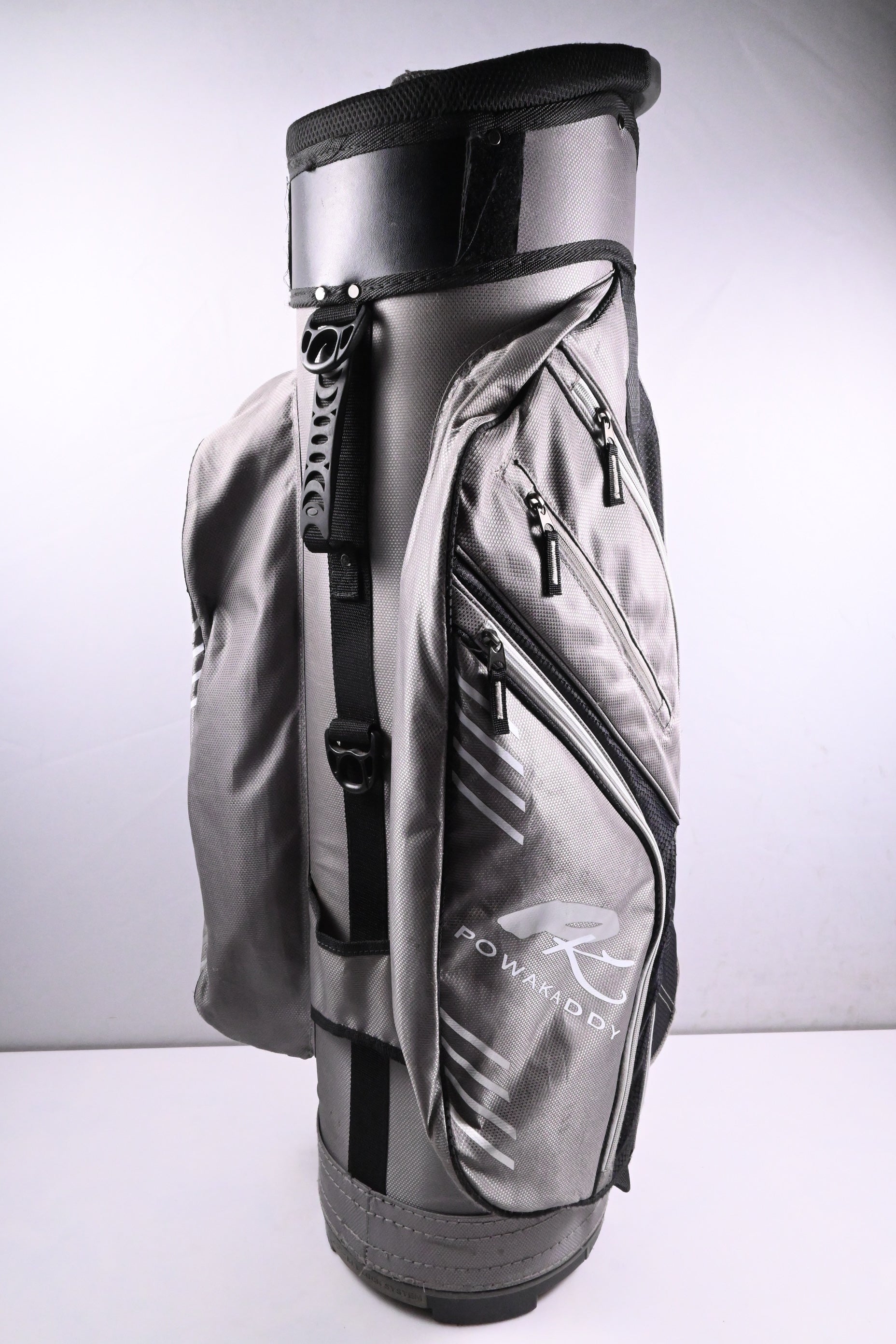 Powakaddy Deluxe Edition Cart Bag / 14-Way Divider / Grey, Black