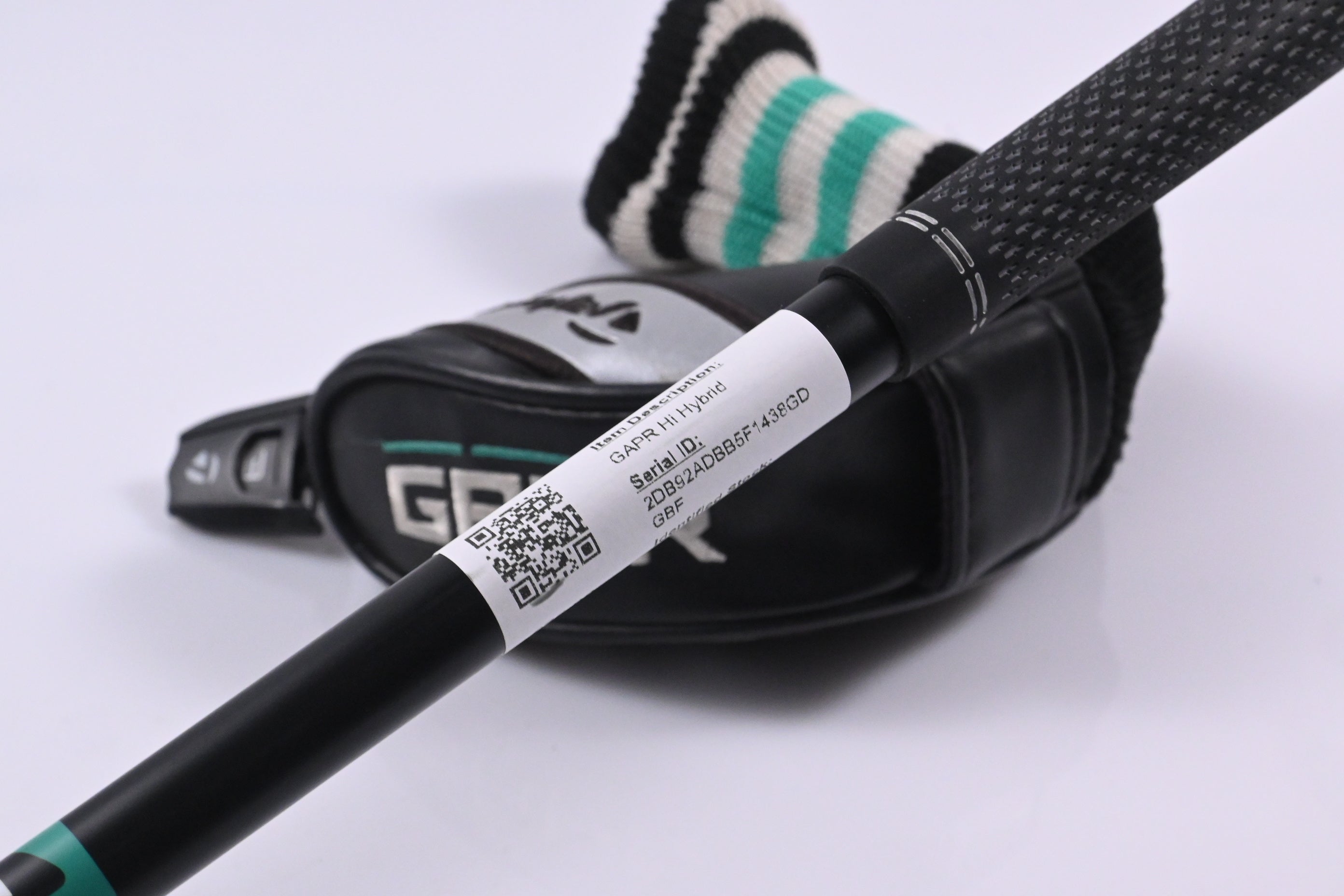 Taylormade GAPR Hi #3 Hybrid / 19 Degree / Stiff Flex KBS Hybrid 80 Shaft