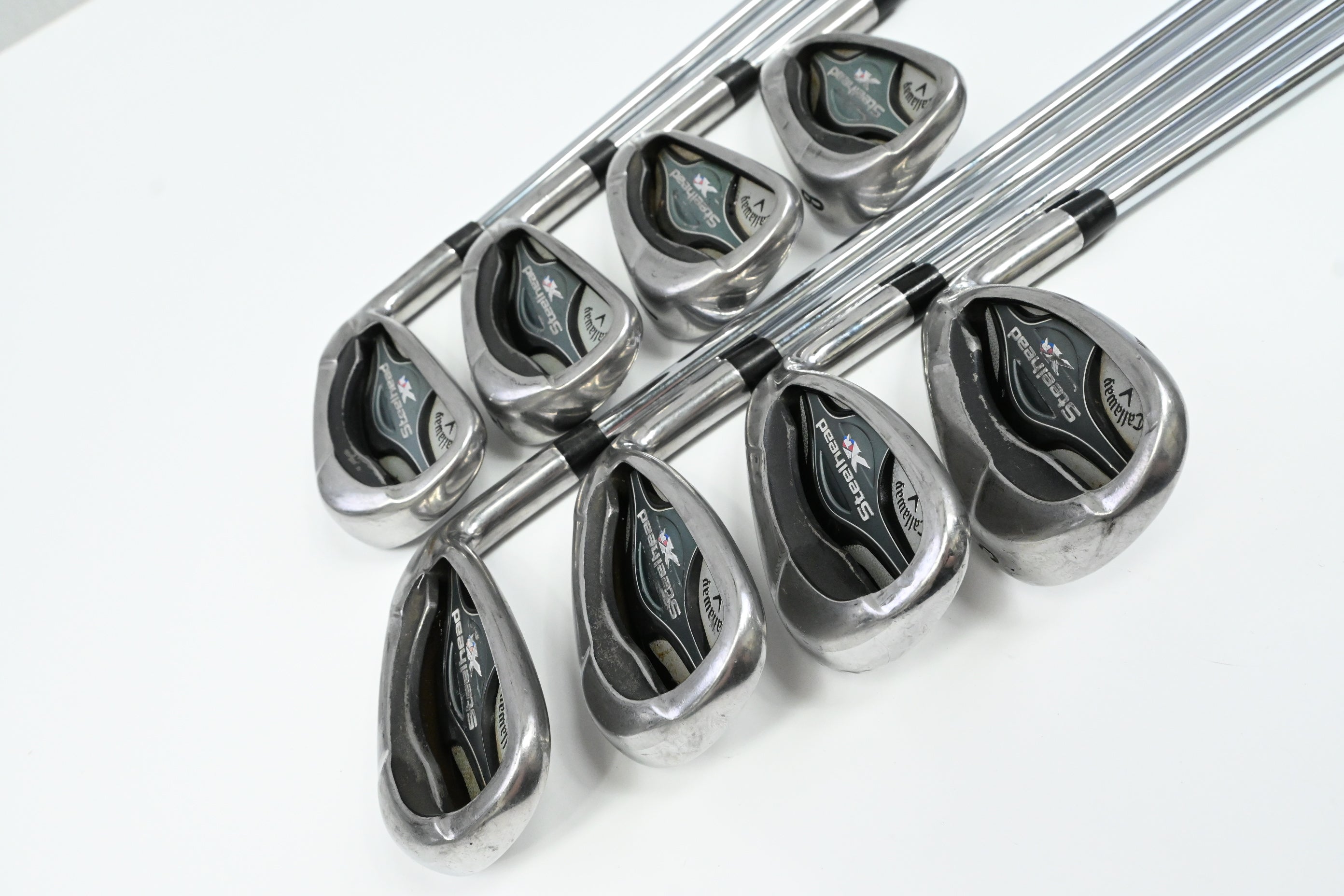 Callaway Steelhead XR Irons / 5-PW+AW+SW / Regular Flex XP 105 ST15 R300 Shafts