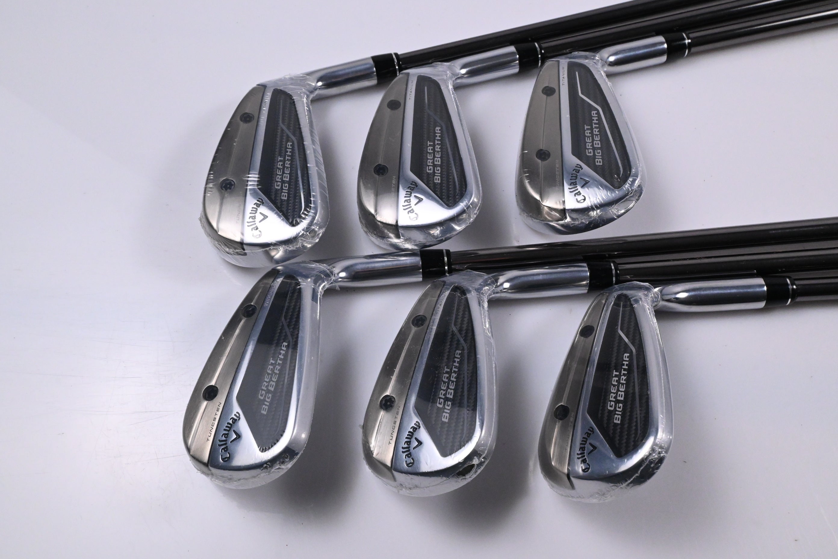 Callaway Great Big Bertha 2023 Irons / 6-PW+SW / Regular Flex UST Helium 60