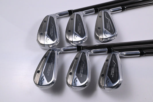 Callaway Great Big Bertha 2023 Irons / 6-PW+SW / Regular Flex UST Helium 60