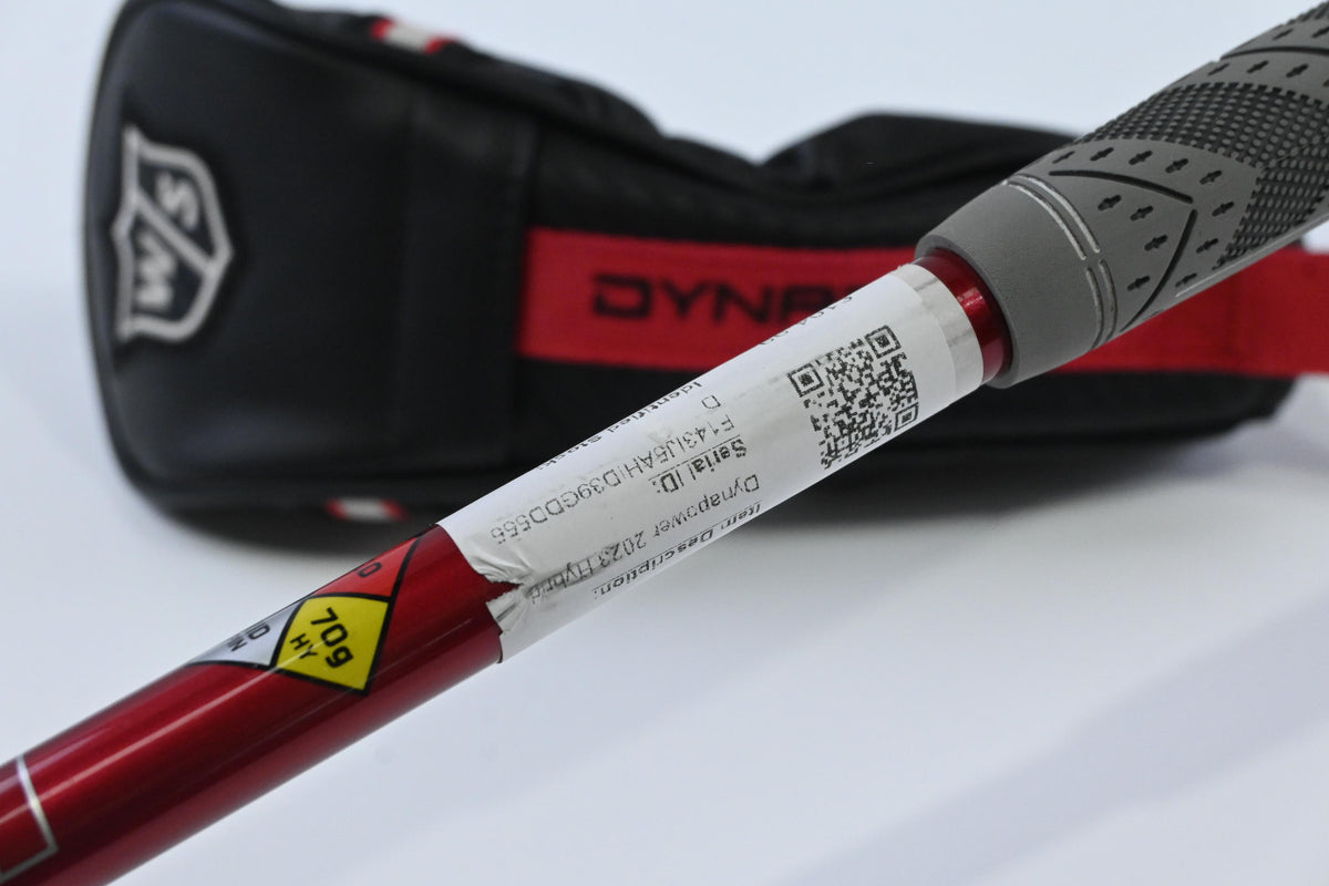 Wilson Dynapower 2023 #5 Hybrid / 25 Degree / Senior Flex HZRDUS Smoke Red RDX
