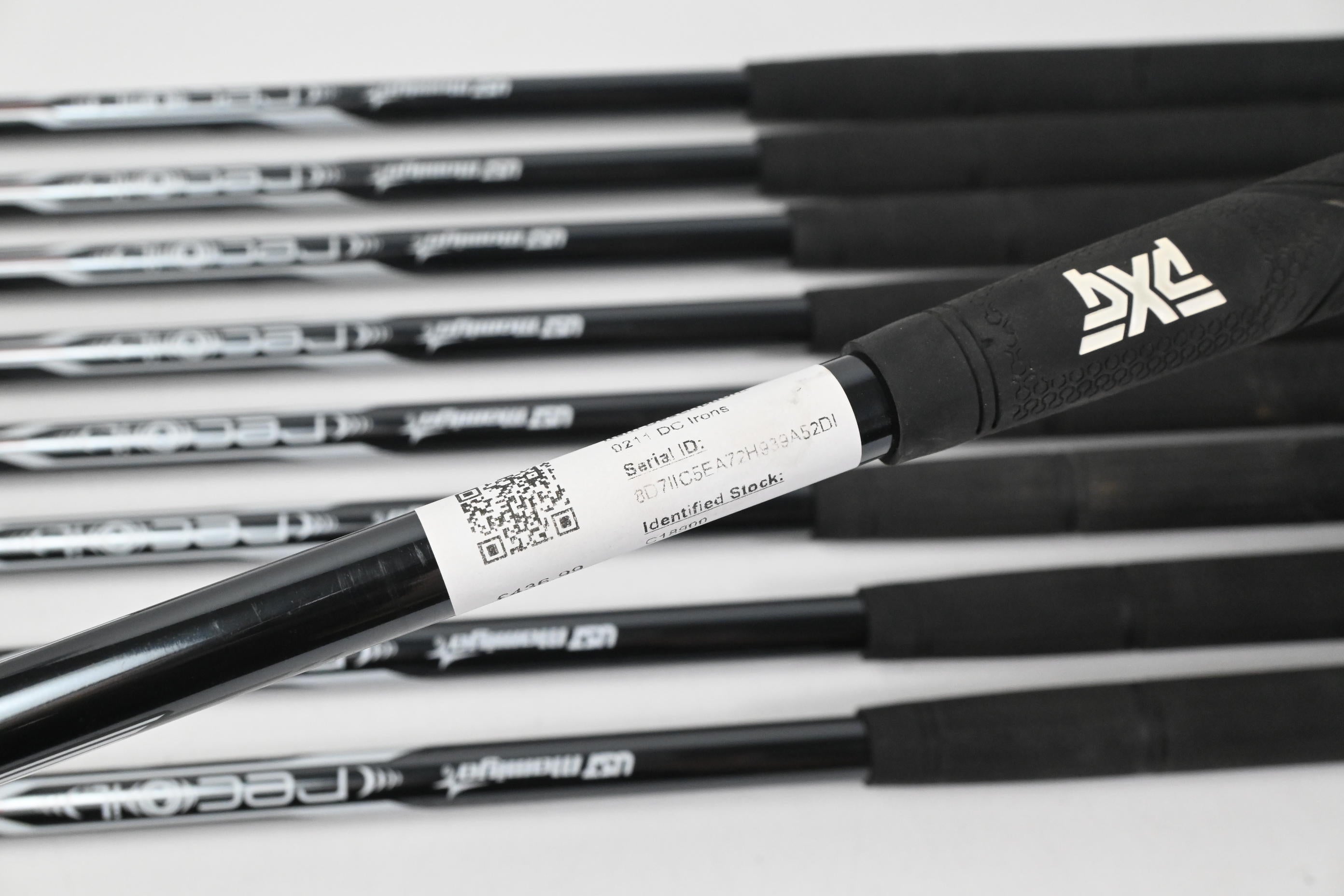 PXG 0211 DC Irons / 4-PW+GW+SW / Stiff Flex UST Mamiya Recoil Dart 75 Shafts