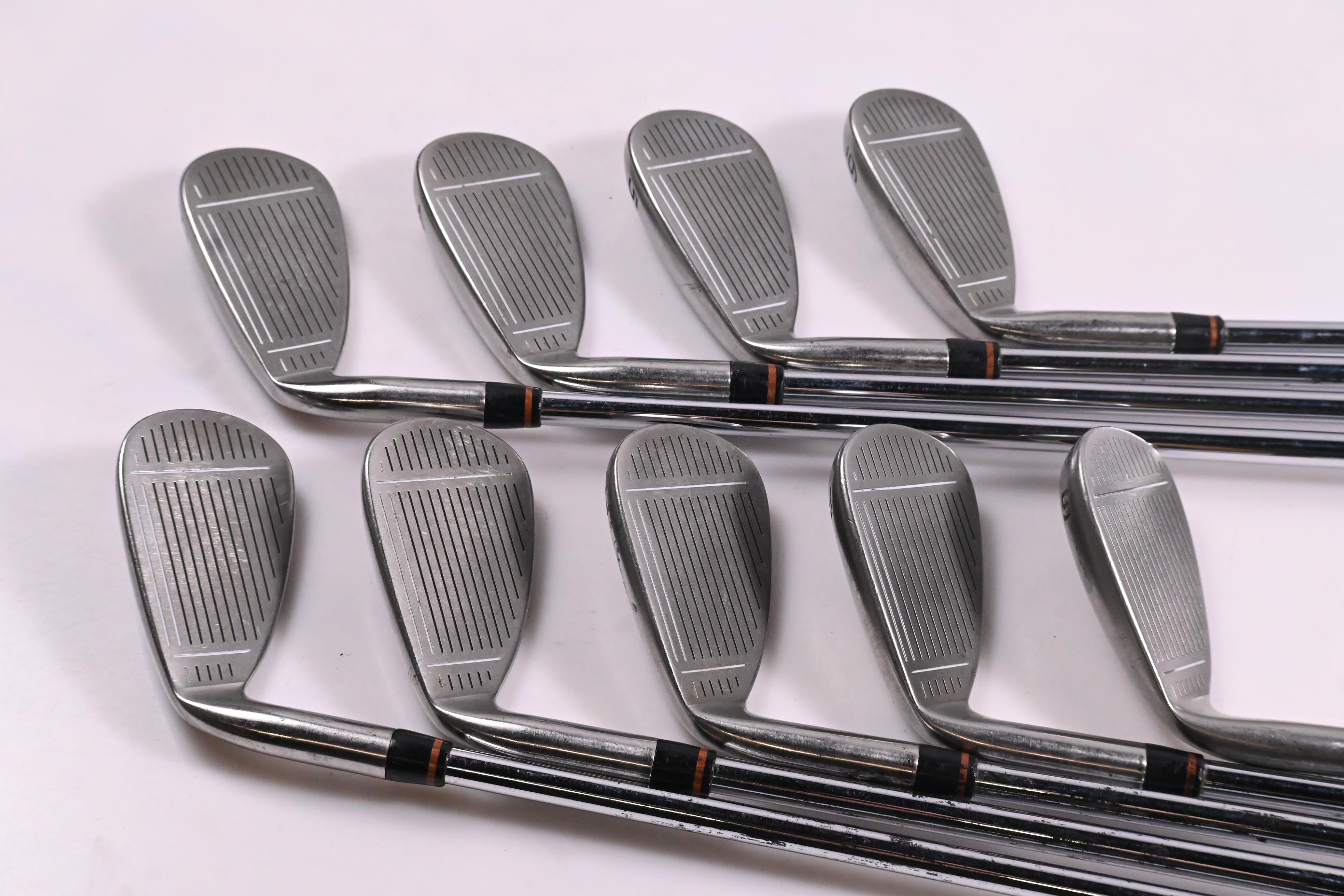 Taylormade Supersteel Irons / 3-PW+SW / Regular Flex Taylormade 80 Shafts