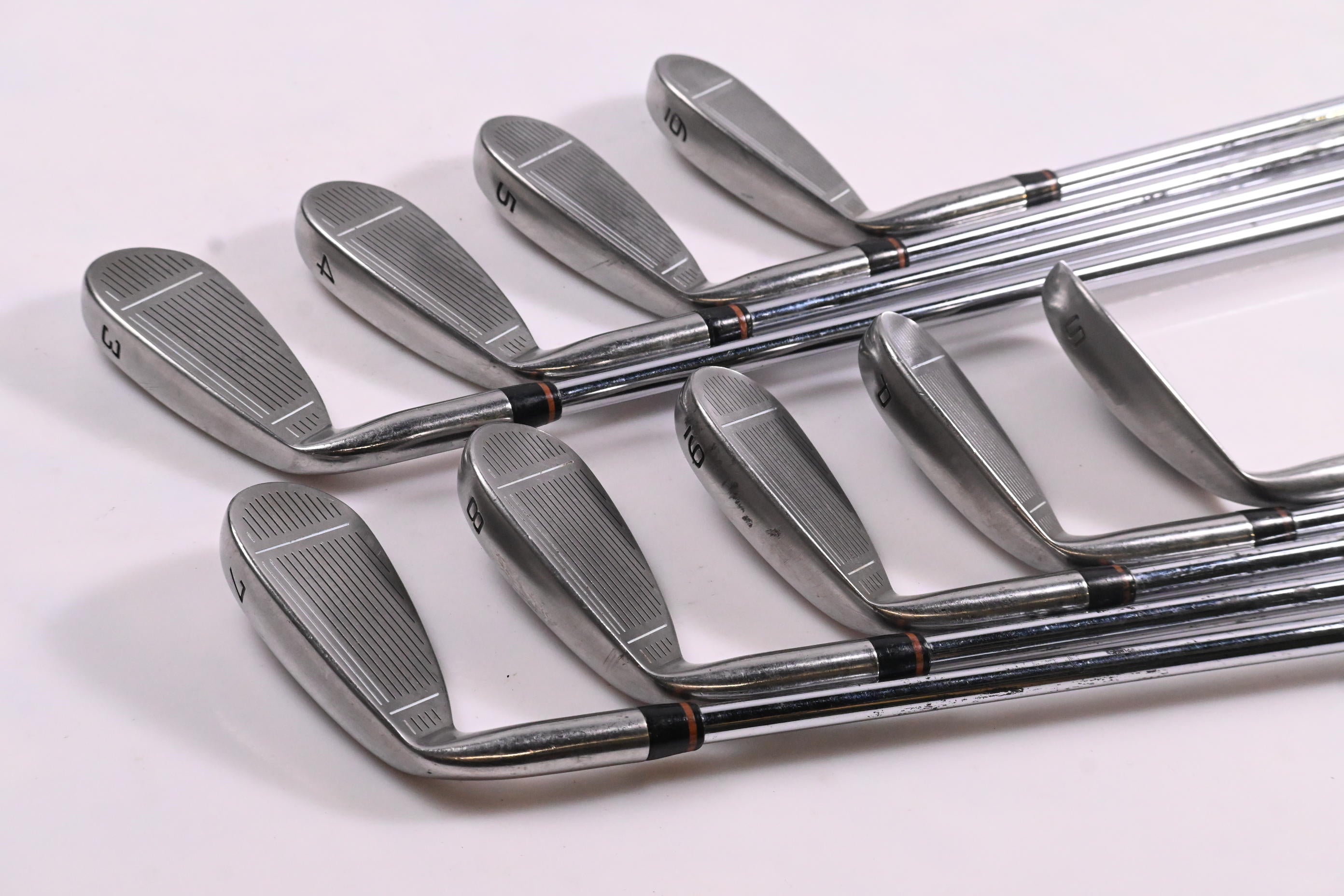 Taylormade Supersteel Irons / 3-PW+SW / Regular Flex Taylormade 80 Shafts