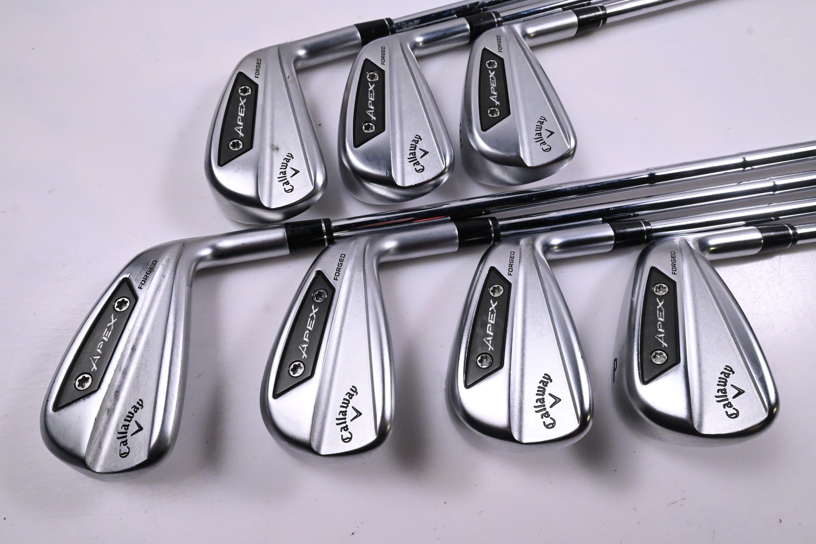 Callaway Apex Ai200 Irons / 4-PW / Stiff Flex Dynamic Gold MID 100 S300 Shafts