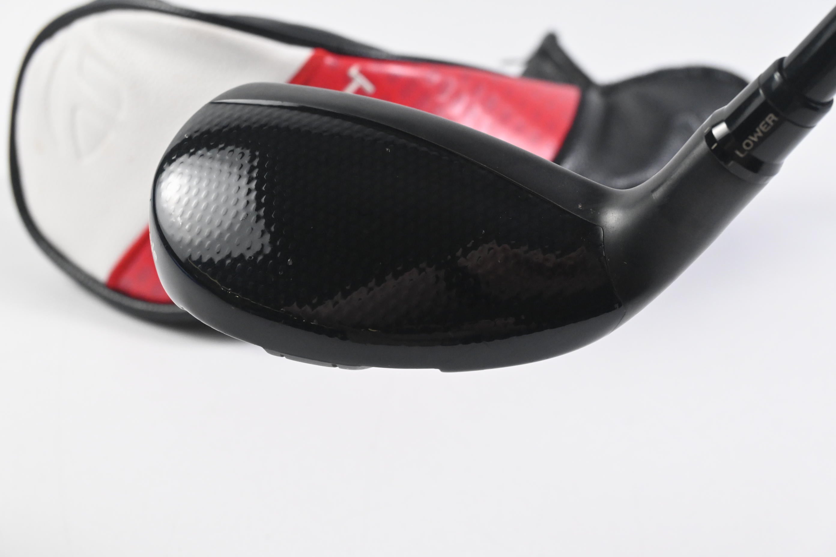 Left Hand Taylormade Stealth 2 Plus #4 Hybrid / 22 Degree / Stiff Flex HZRDUS