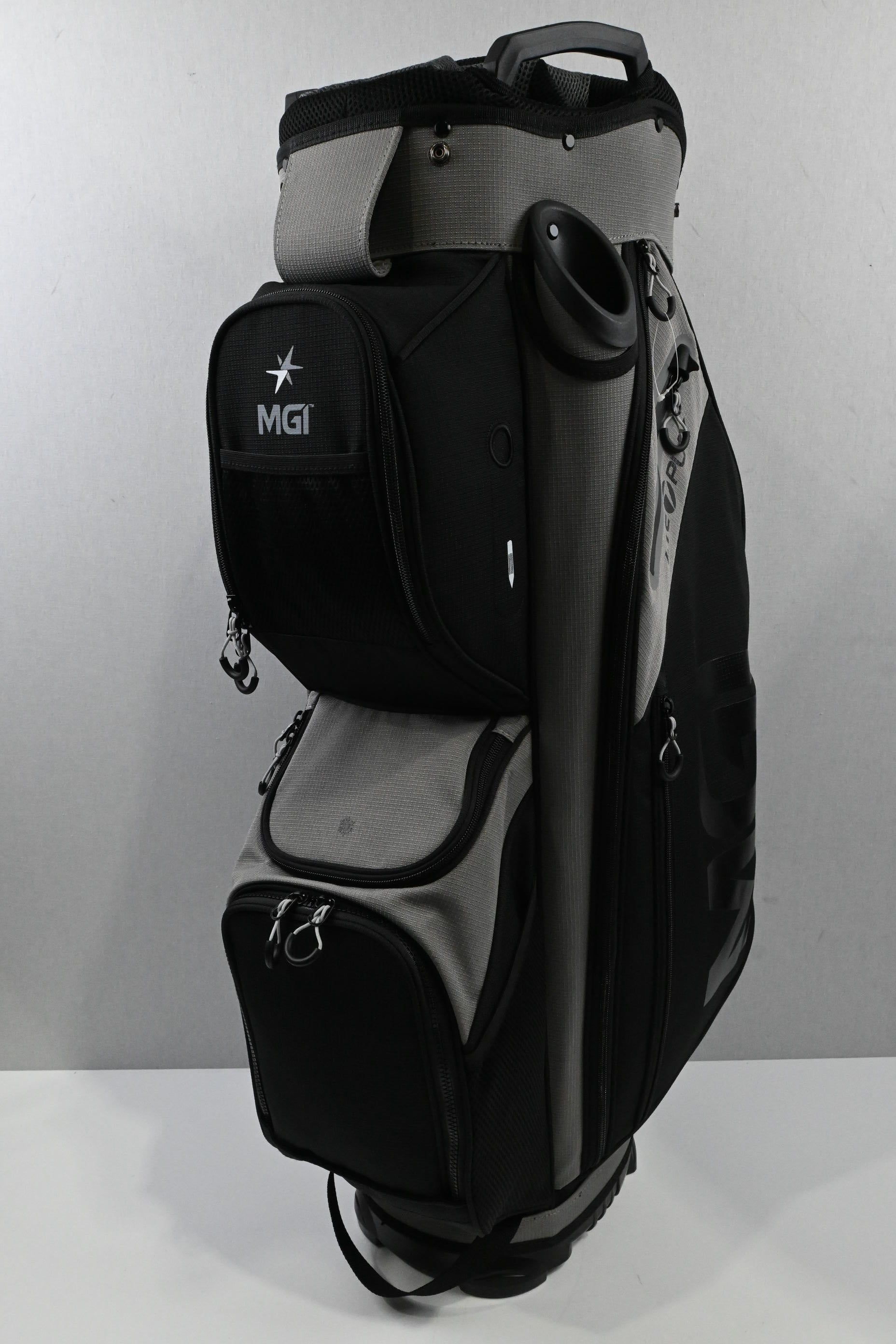 MGI Lite Play Cart Bag / 14 Way Divider / Black & Grey