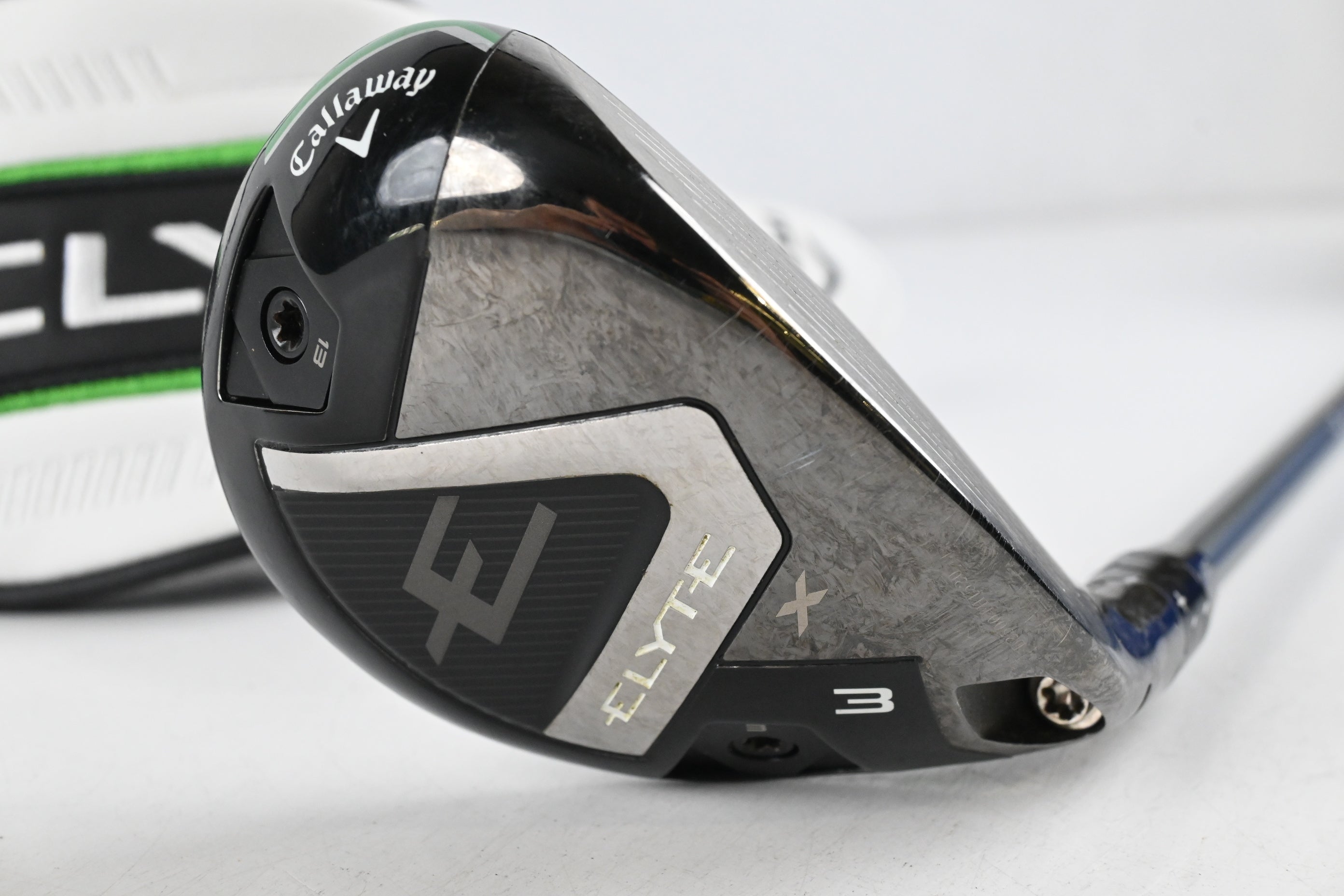 Callaway Elyte X #3 Hybrid / 18 Degree / Stiff Flex Denali Charcoal 70 Shaft