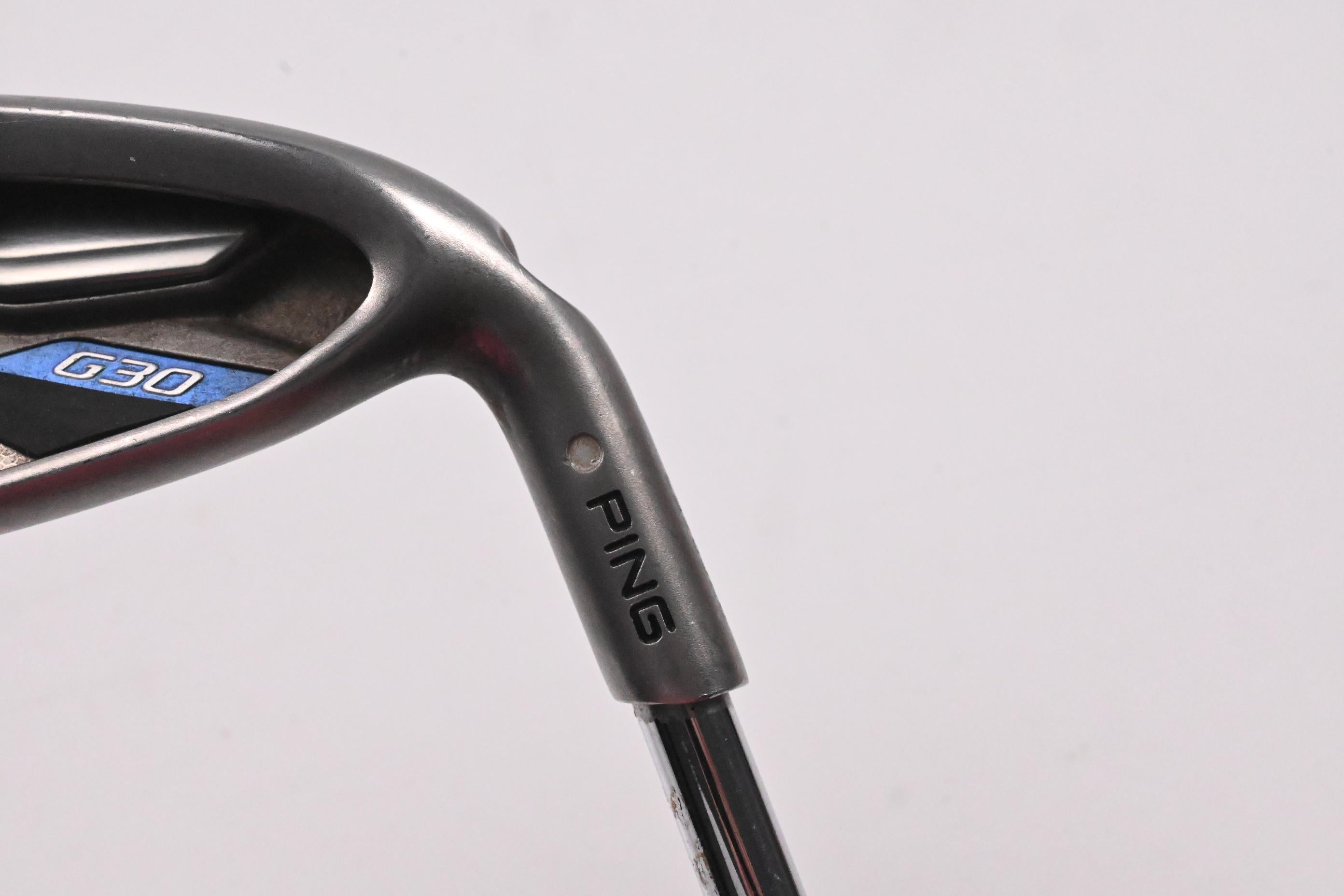 Ping G30 #7 Iron / 30.5 Degree / White Dot / Regular Flex Ping CFS Distance
