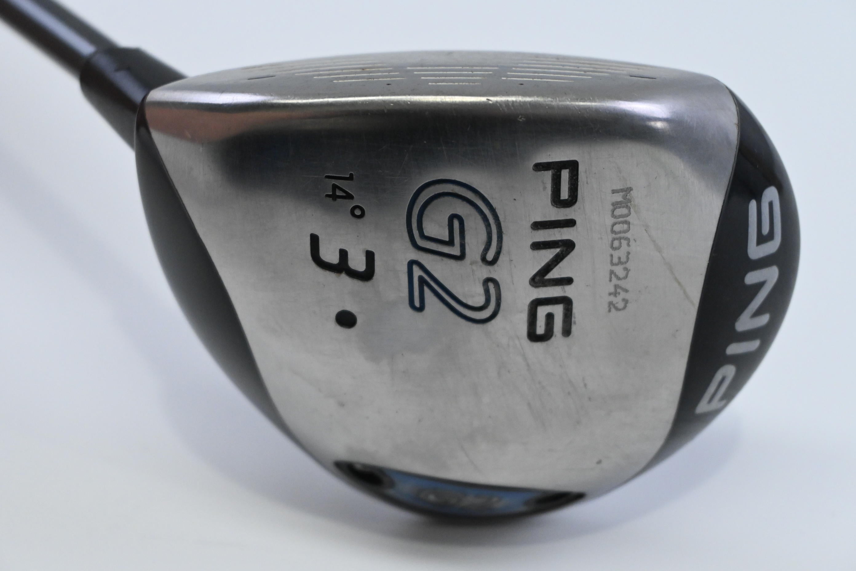 Left Hand Ping G2 #3 Wood / 14 Degree / Stiff Flex Ping TFC 100 Shaft