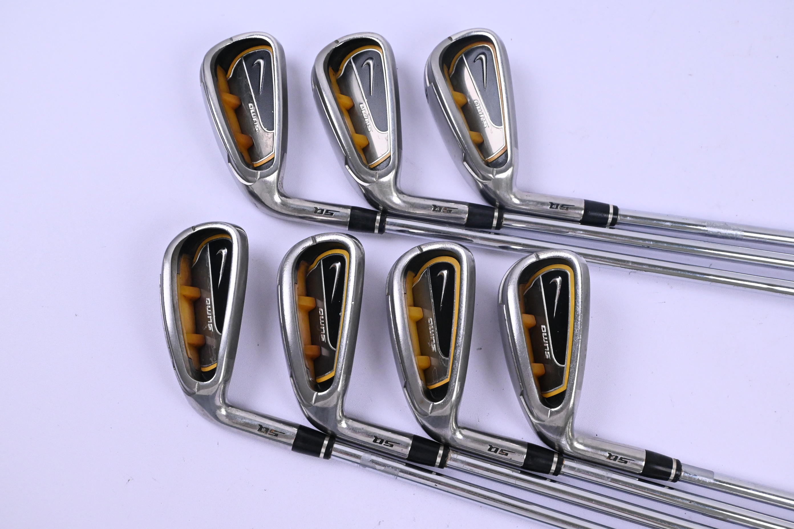 Left Hand Nike SQ Sumo Irons / 4-PW / Regular Flex Speed Step Superlite Shafts