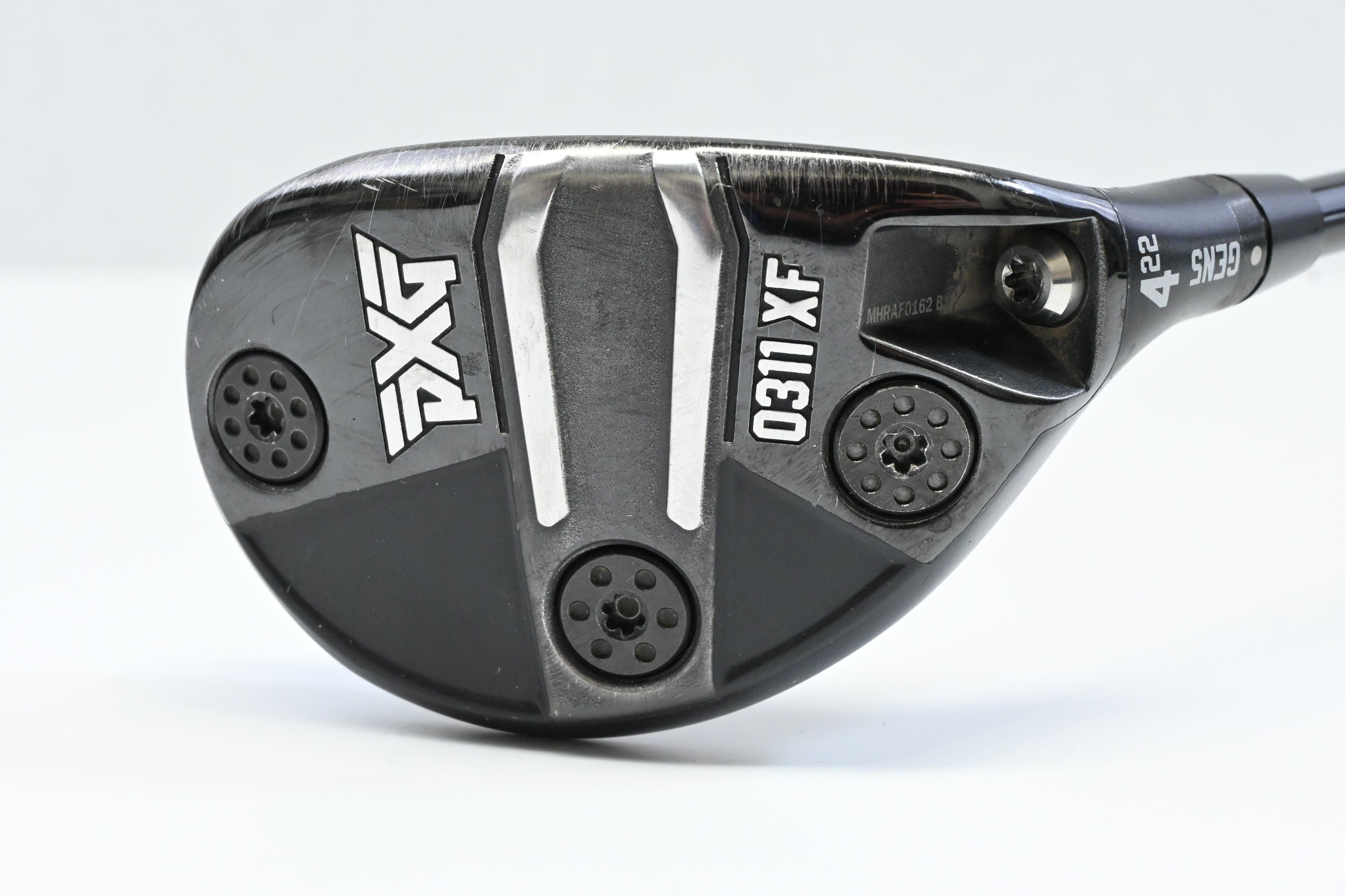 PXG 0311 XF Gen5 #4 Hybrid / 22 Degree / Stiff Flex Tensei AV Raw Blue 75 Shaft