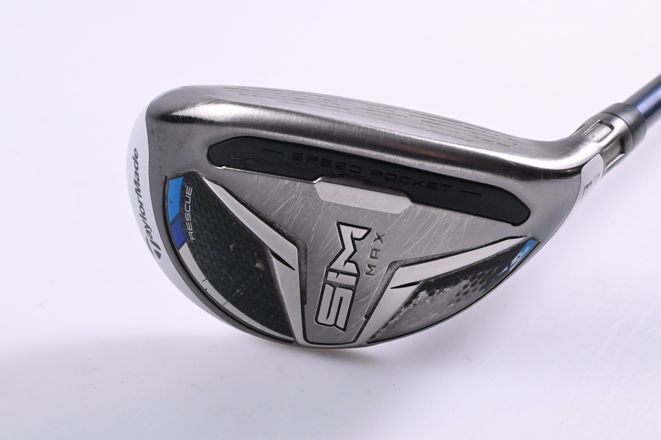 Taylormade SIM Max #3 Hybrid / 19 Degree / Stiff Flex Ventus Blue 7 Shaft