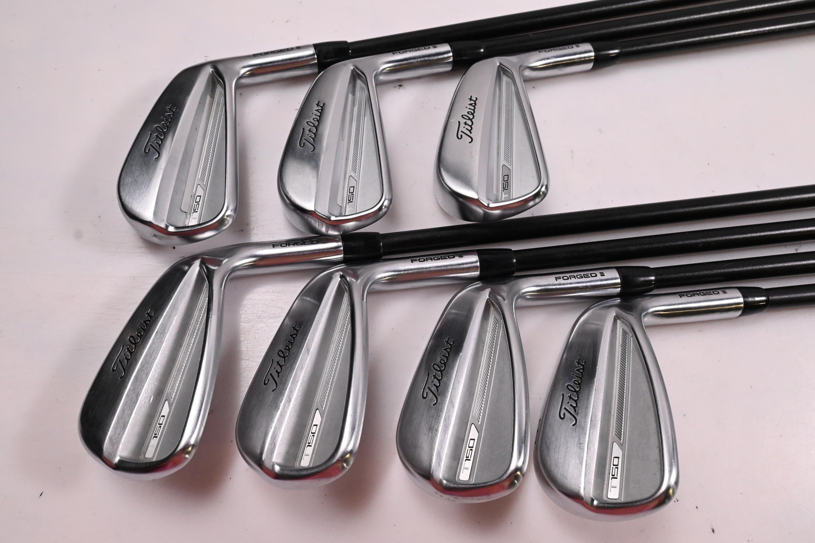 Titleist T150 2023 Irons / 5-PW+48 Degree / Stiff Flex LA Golf Shafts