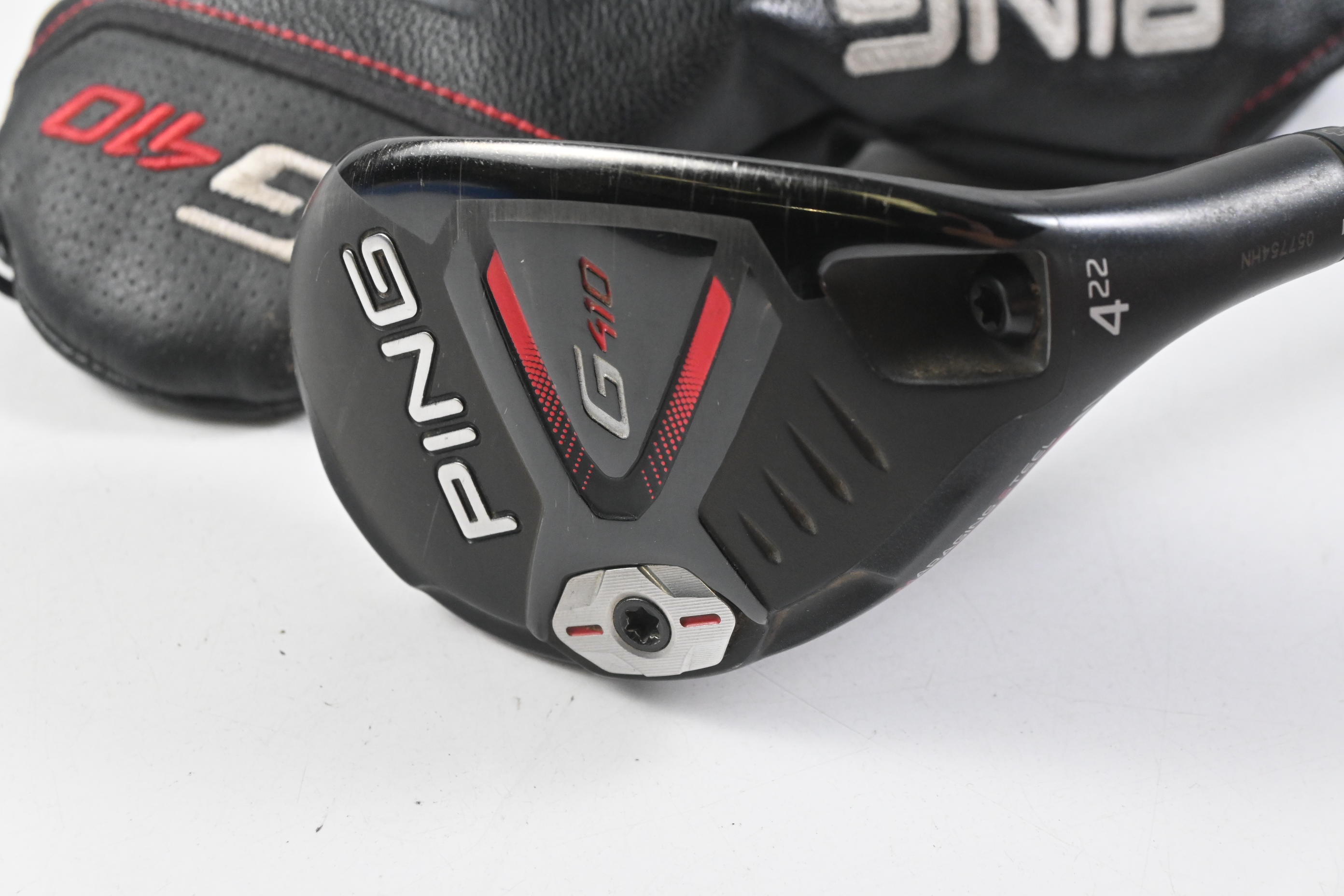 Ping G410 #4 Hybrid / 22 Degree / Regular Flex Ping Alta CB Red 70 Shaft