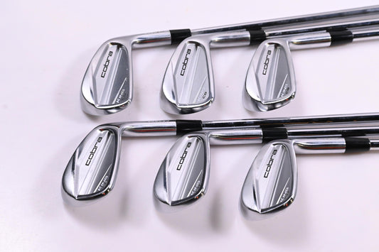 Cobra King CB Irons / 5-PW / Stiff Flex KBS $-Taper Lite Shafts