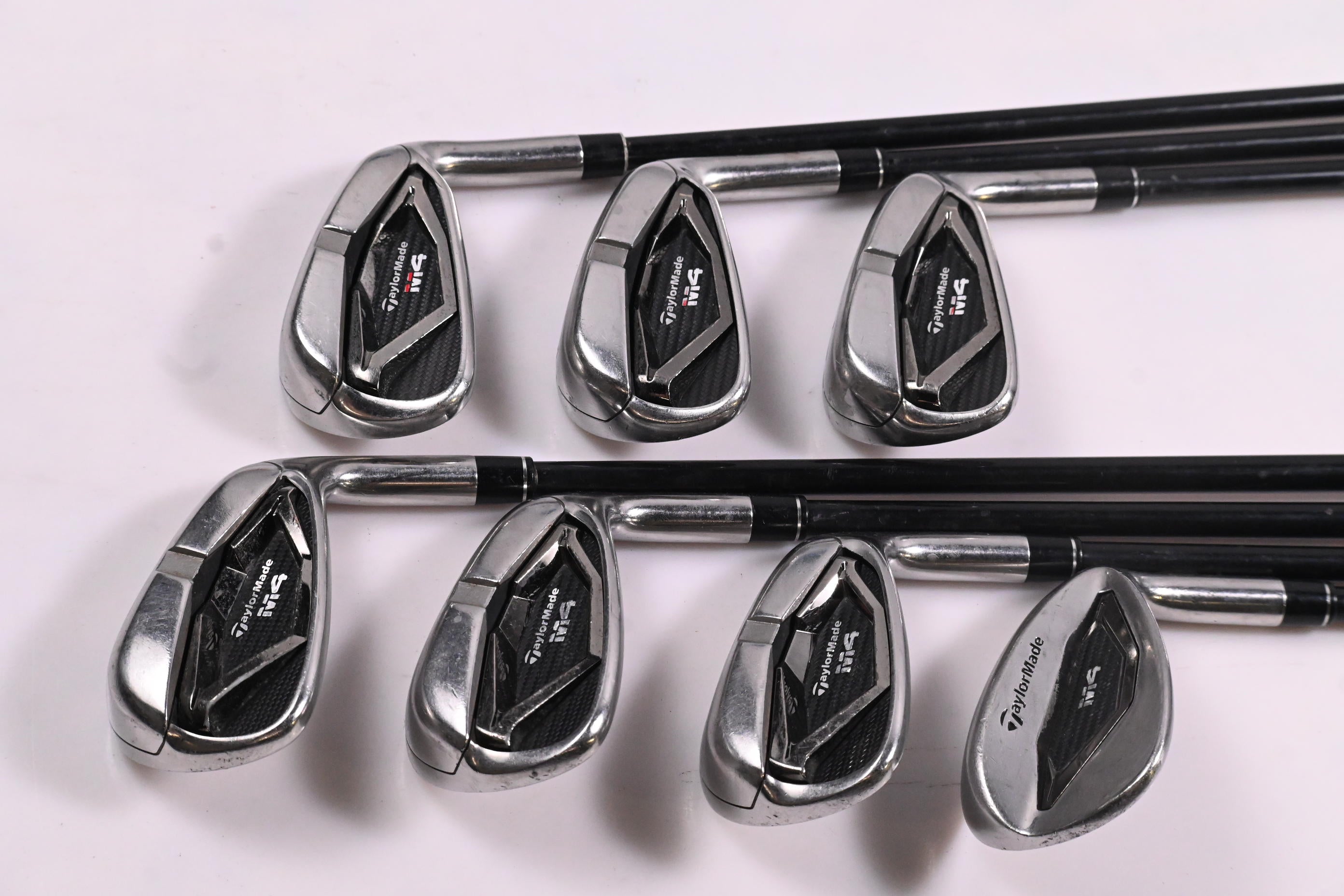 Taylormade M4 Irons / 5-PW+SW / Regular Flex Fujikura Atmos Red 6 Shafts