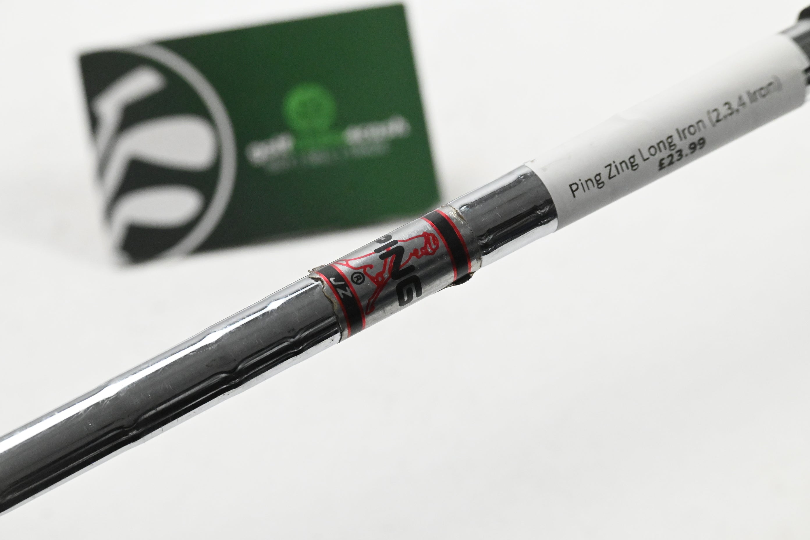 Ping Zing #4 Iron / 24 Degree / Black Dot / Stiff Flex Ping JZ Red Shaft