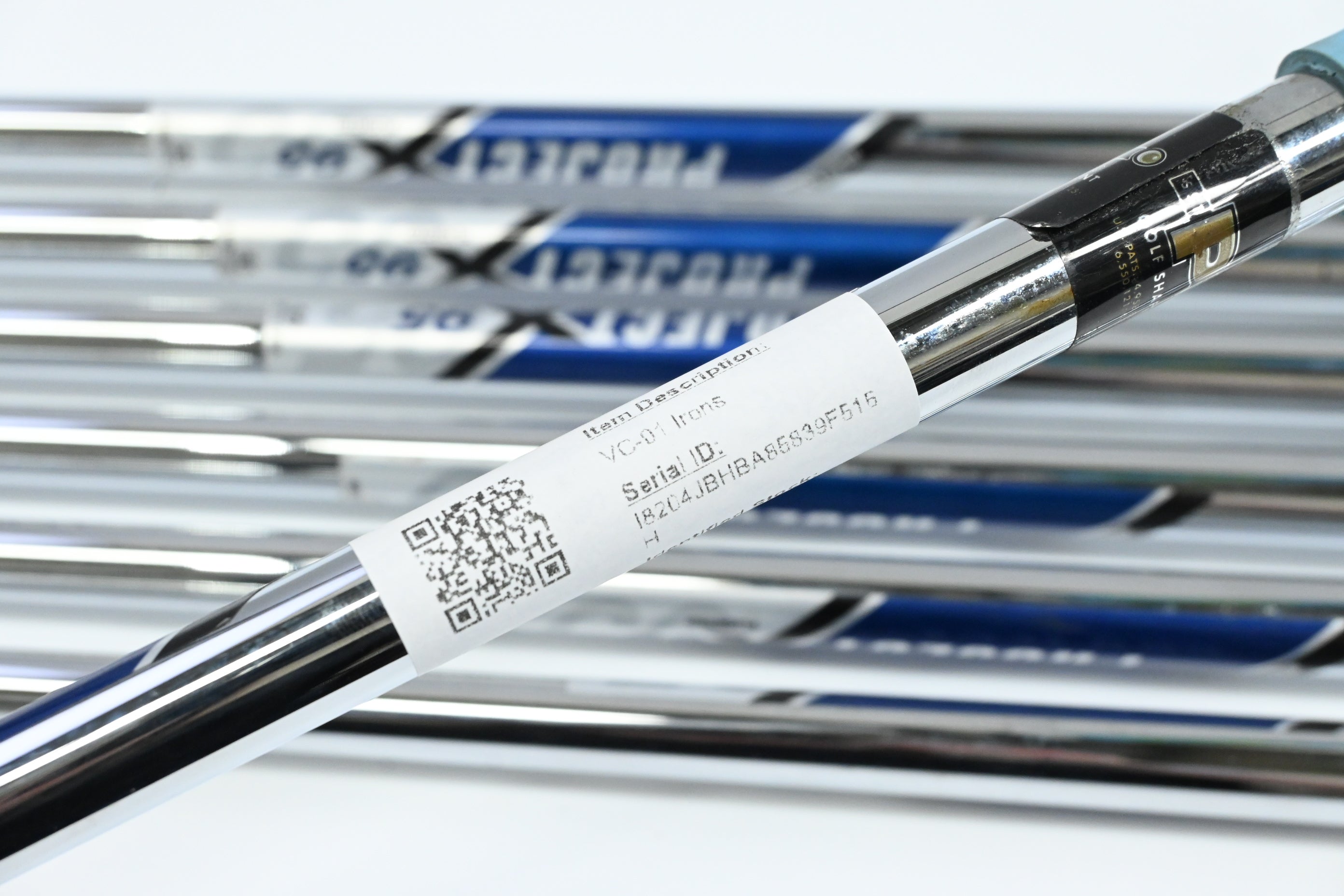 Vega VC-01 Irons / 4-PW / Regular Plus Flex Project X Flighted Rifle 95 Shafts
