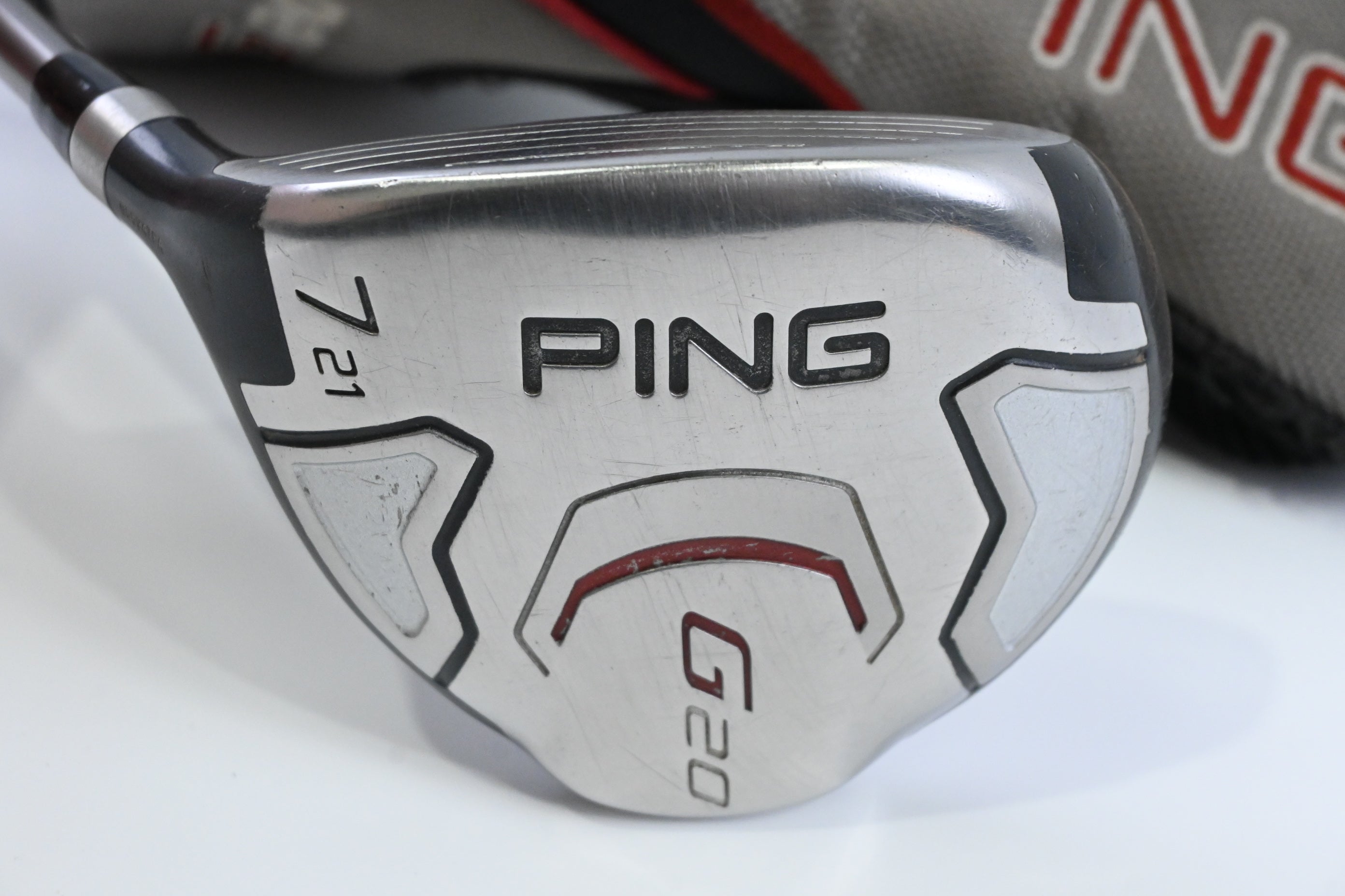 Left Hand Ping G20 #7 Wood / 21 Degree / Senior Flex Ping TFC 169 Shaft