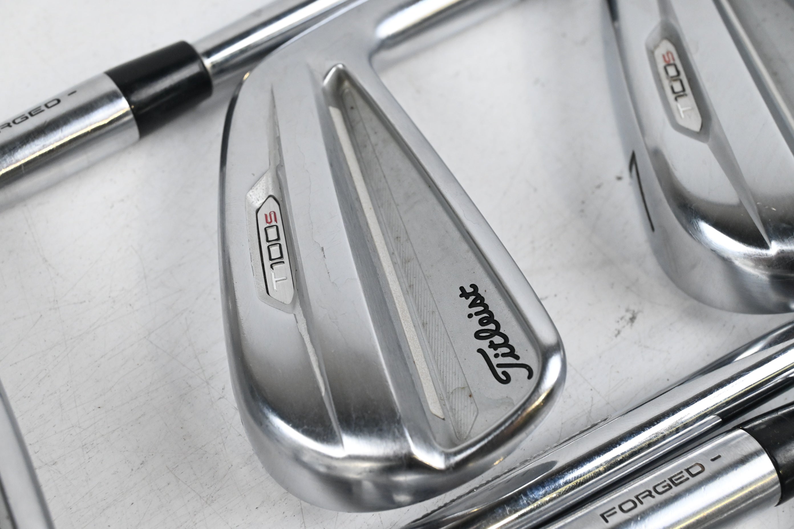 Titleist T100.S 2021 Irons / 5-PW / Stiff Flex Project X LZ 120 Shafts