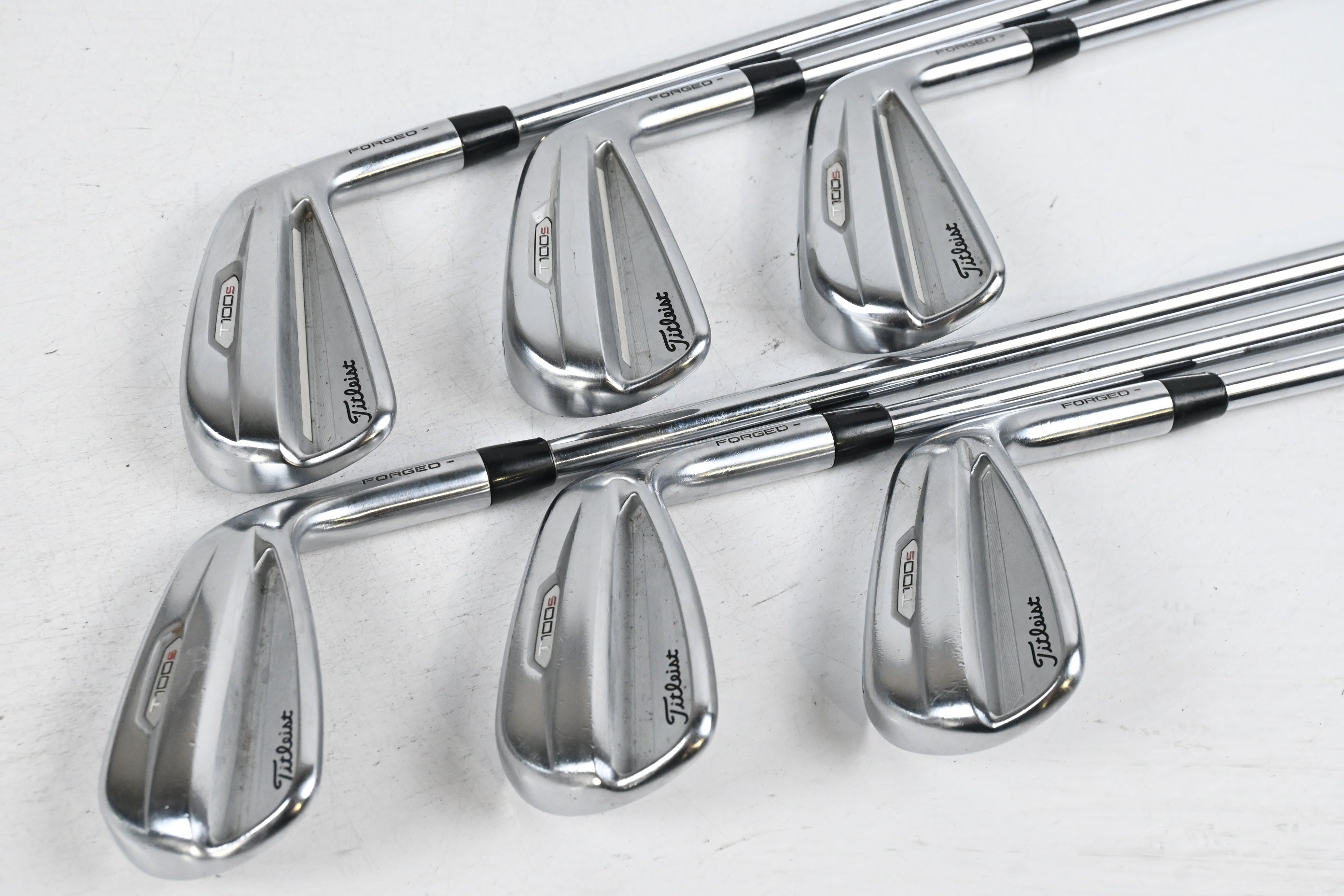 Titleist T100.S 2021 Irons / 5-PW / Stiff Flex Project X LZ 120 Shafts