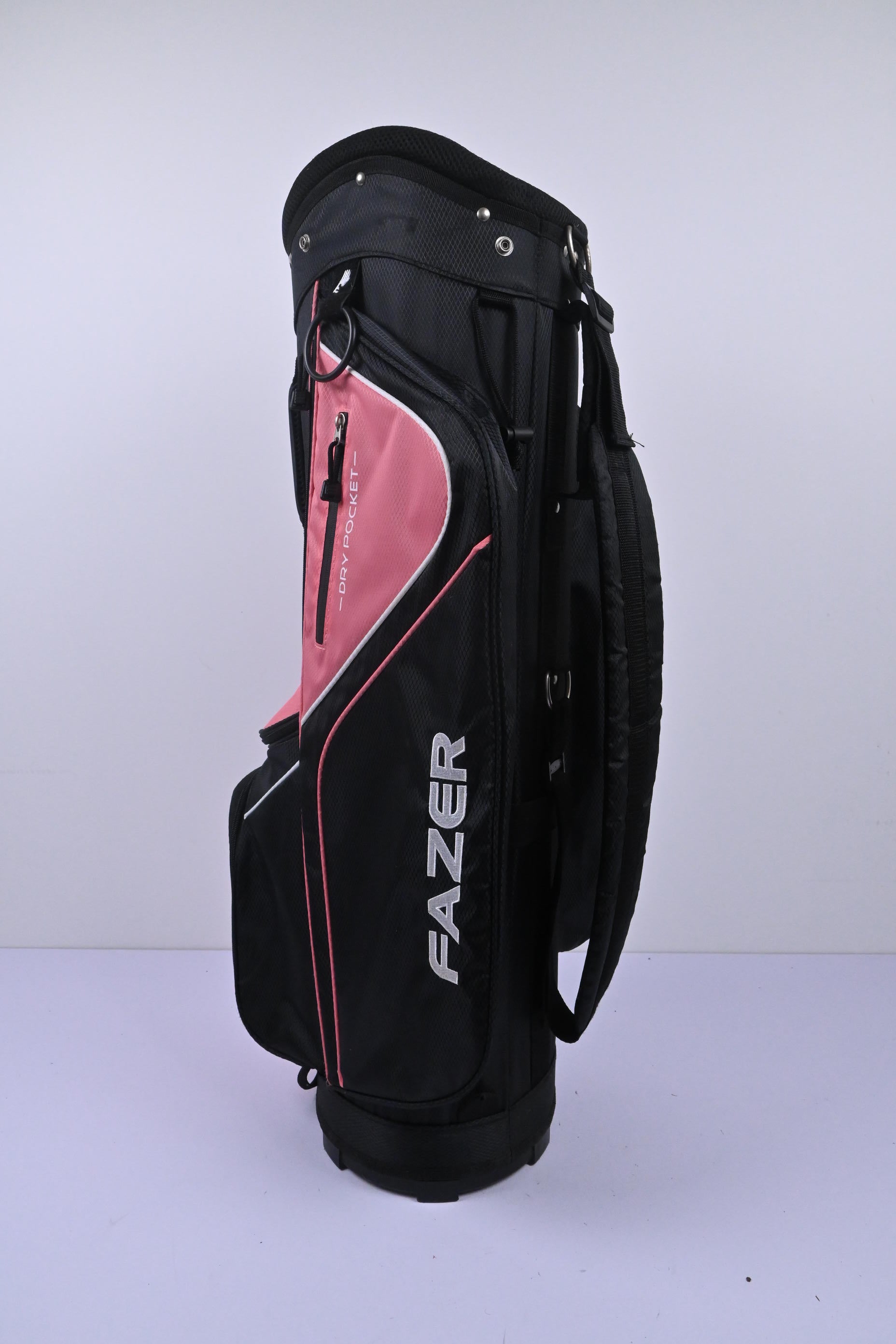 Fazer Cart Bag / 7-Way Divider / Black/Pink