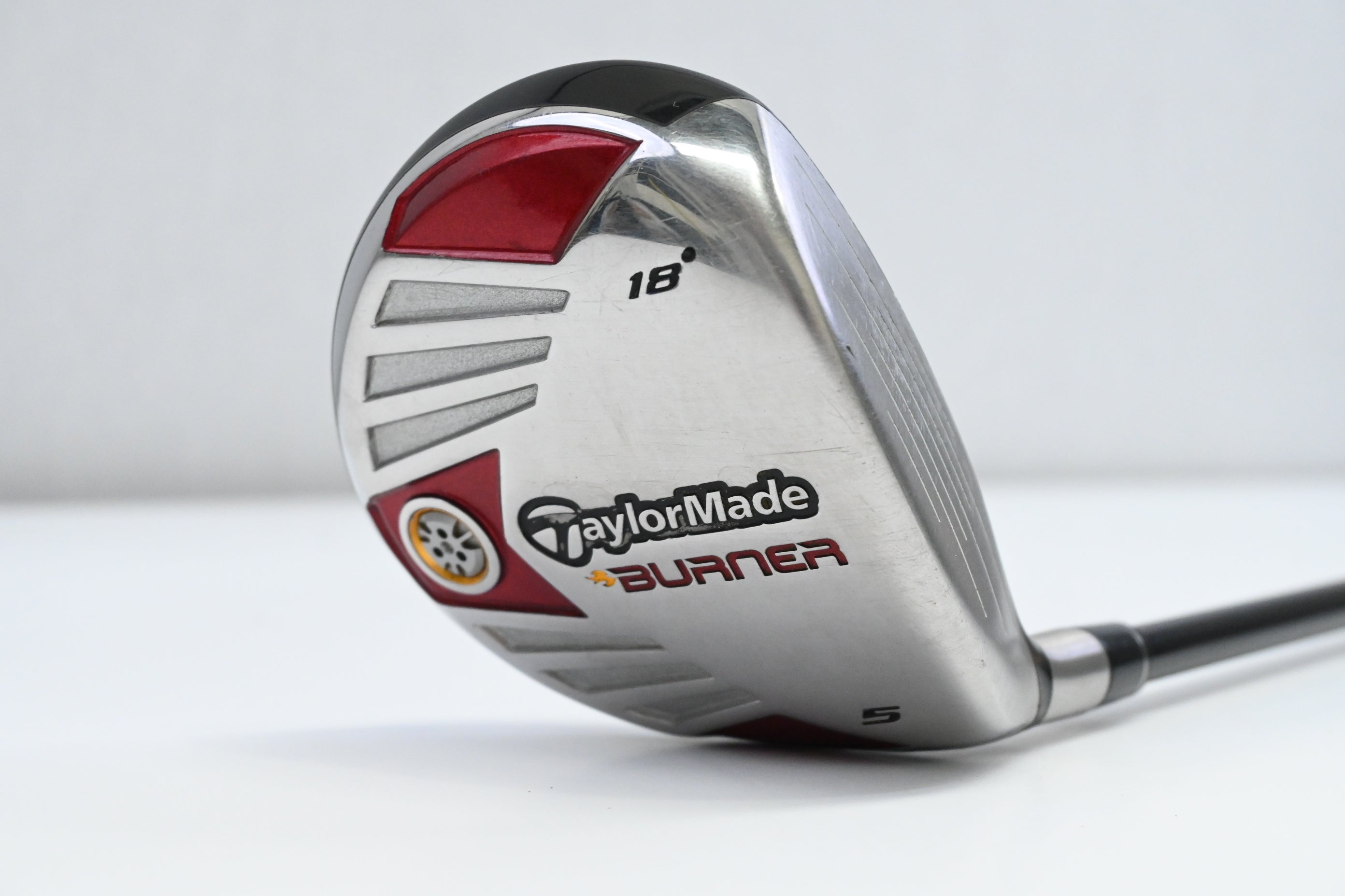 Taylormade Burner 2007 #5 Wood / 18 Degree / Regular Flex Taylormade Reax 50
