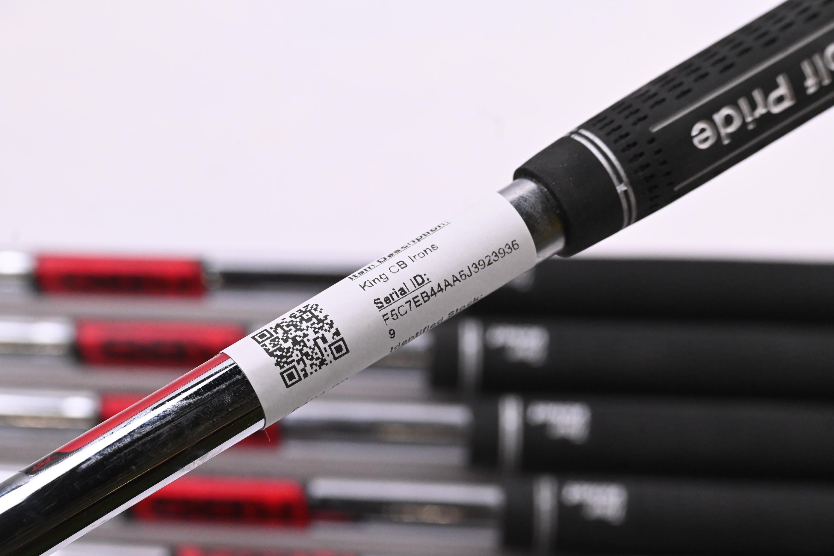 Cobra King CB Irons / 5-PW / Stiff Flex KBS $-Taper Lite Shafts