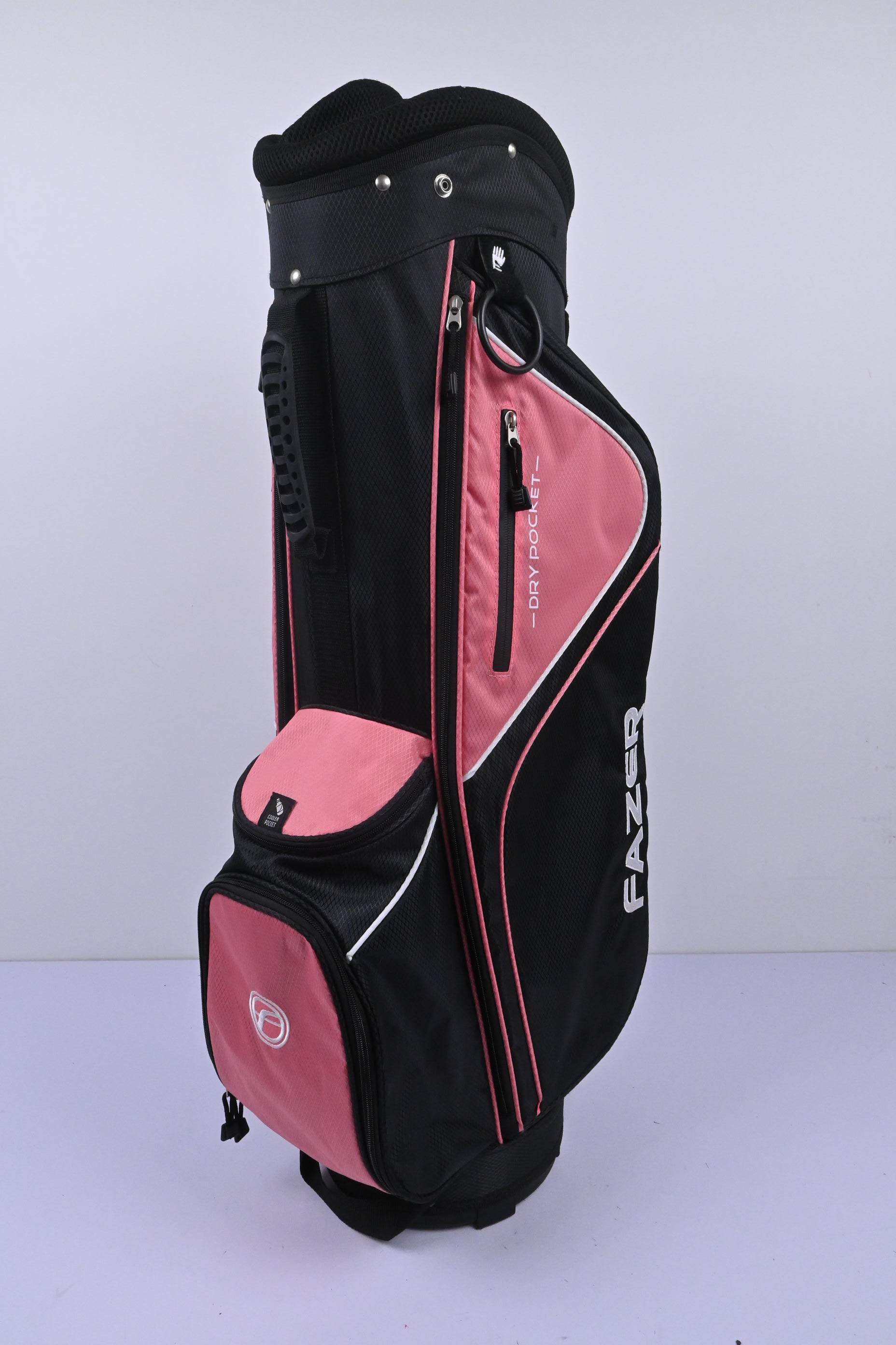 Fazer Cart Bag / 7-Way Divider / Black/Pink