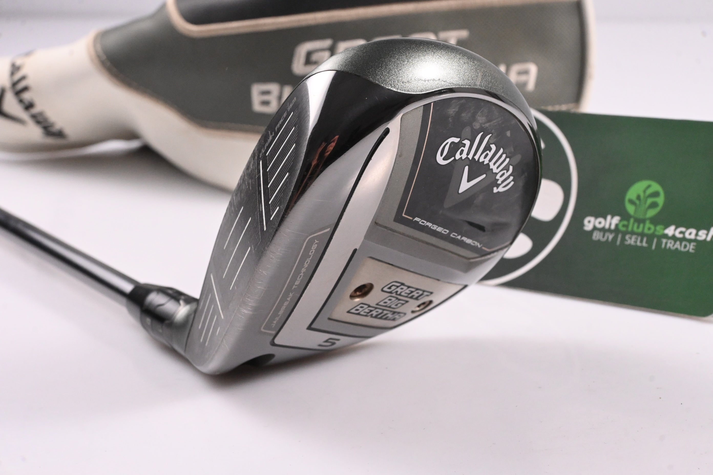 Left Hand Callaway Great Big Bertha 2023 #5 Wood / 18 Degree / Regular Flex Helium 5